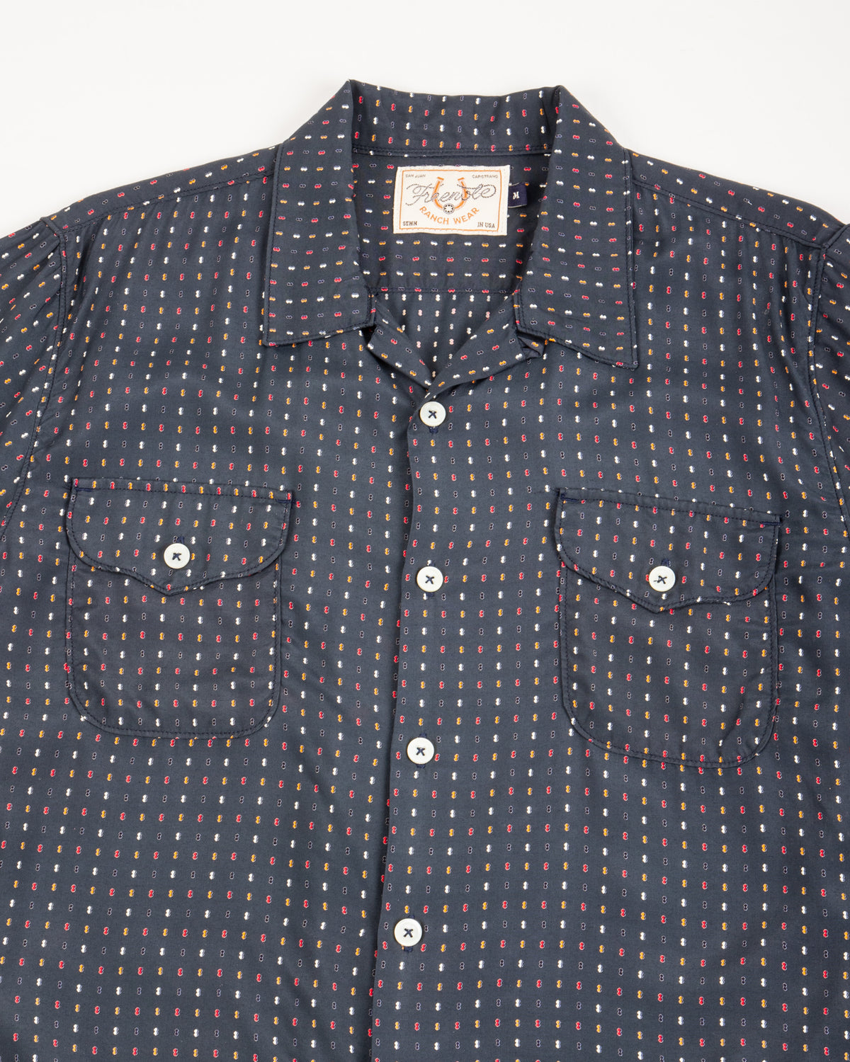 Freenote Jove Shirt - Ocho Navy - Standard & Strange