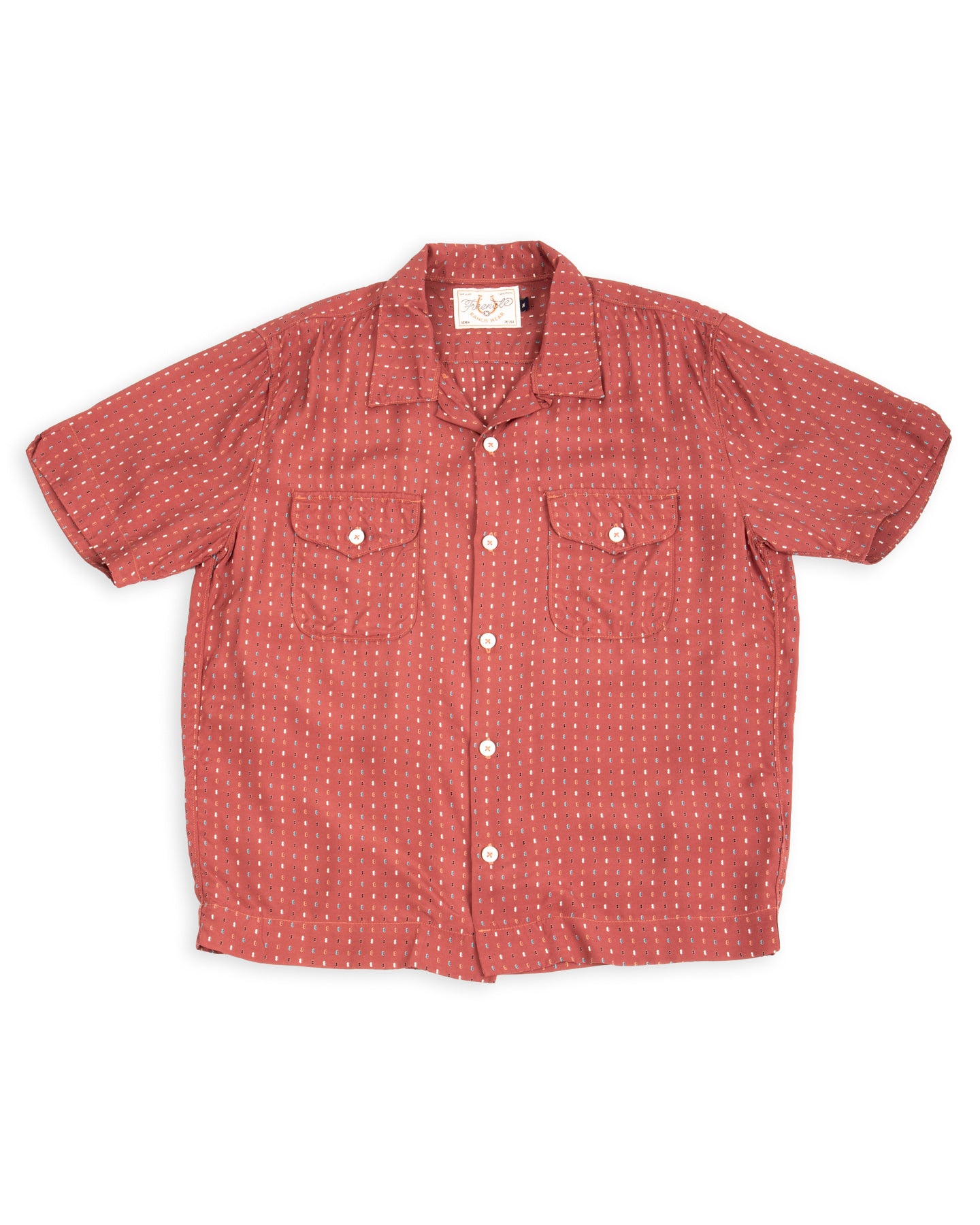 Freenote Jove Shirt - Ocho Rust - Standard & Strange