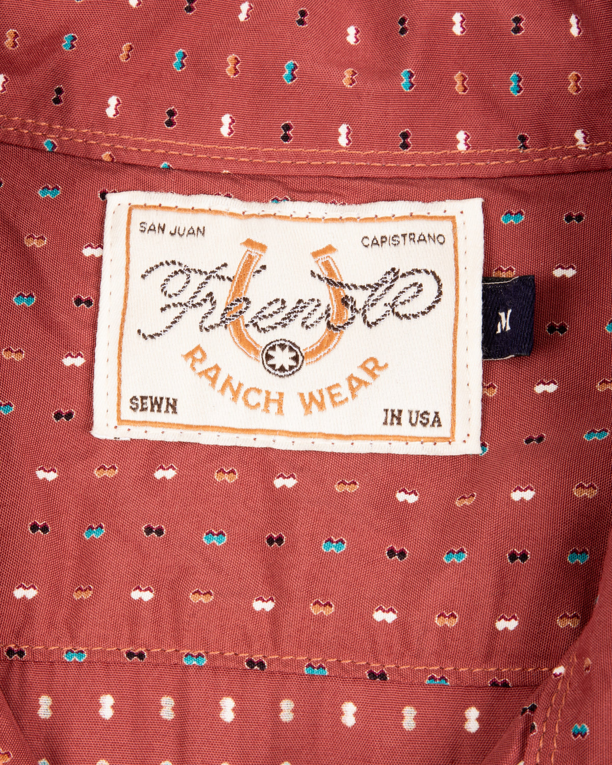 Freenote Jove Shirt - Ocho Rust - Standard & Strange