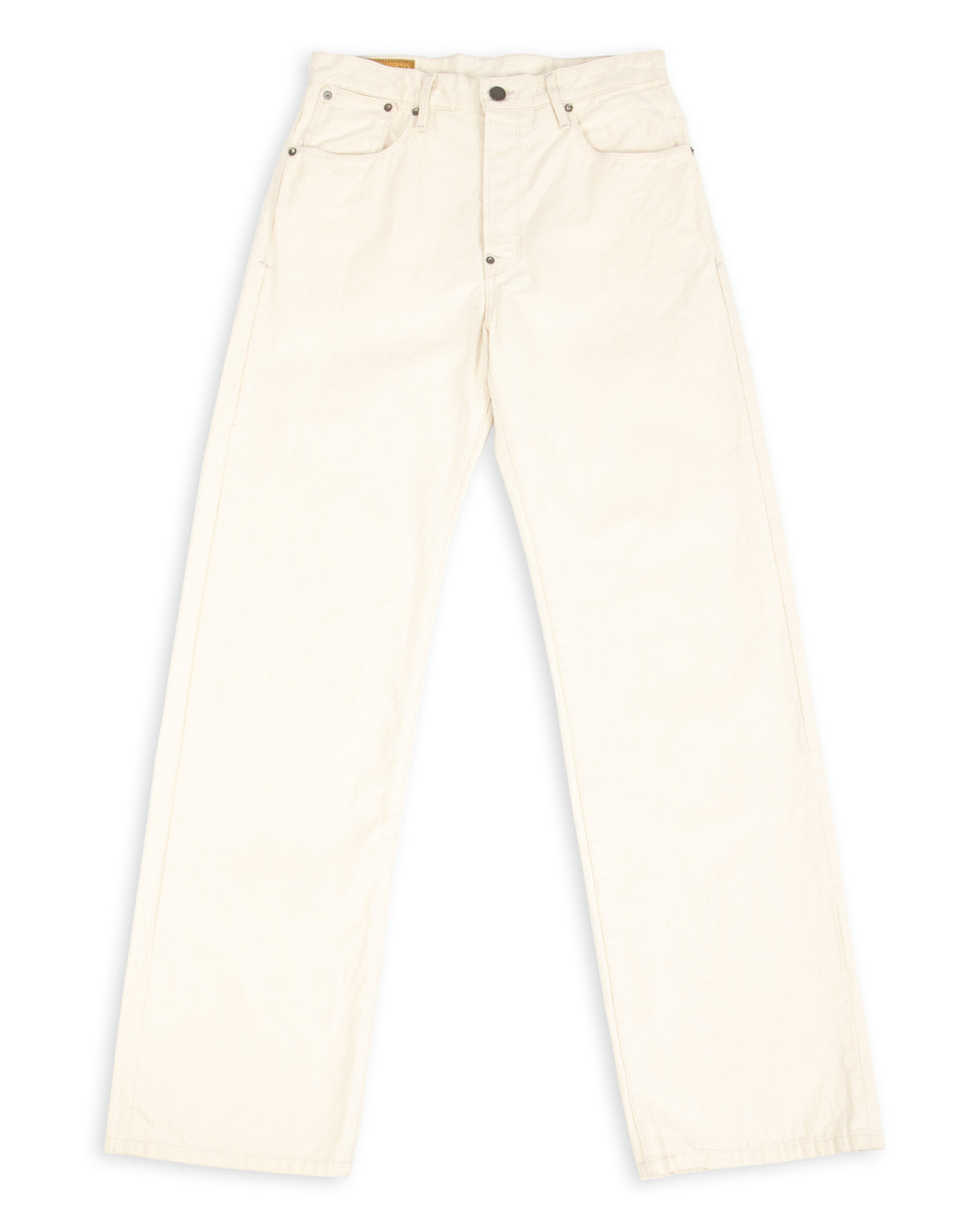 Freenote Modesto Buckleback - 11oz Natural Rinsed Canvas - Standard & Strange