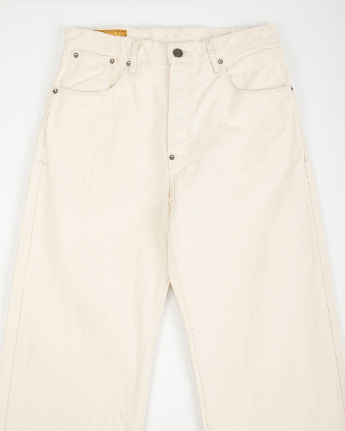Freenote Modesto Buckleback - 11oz Natural Rinsed Canvas - Standard & Strange