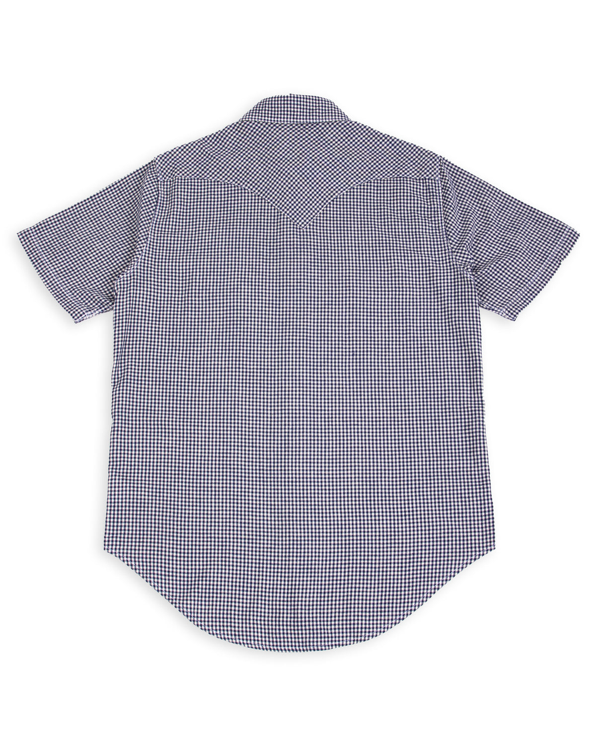 Freenote North Fork S/S Shirt - Blue Gingham - Standard & Strange