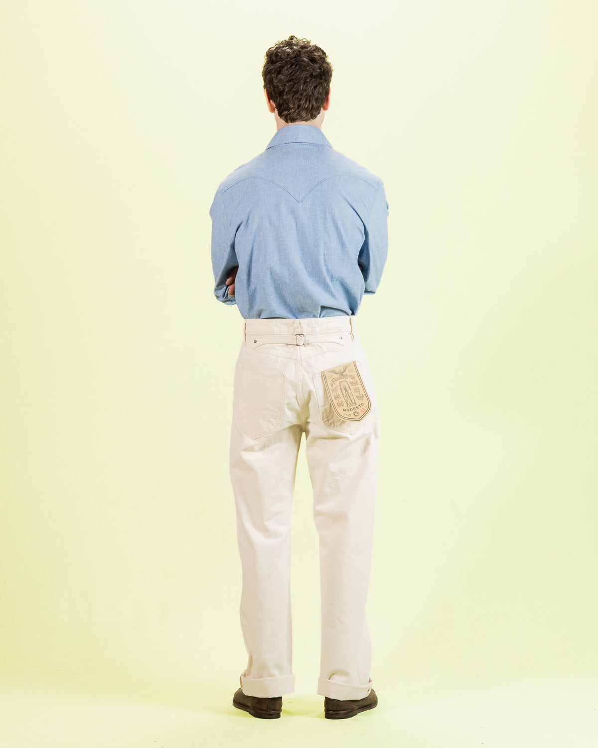 Freenote North Fork Shirt - Sky Blue Chambray - Standard & Strange