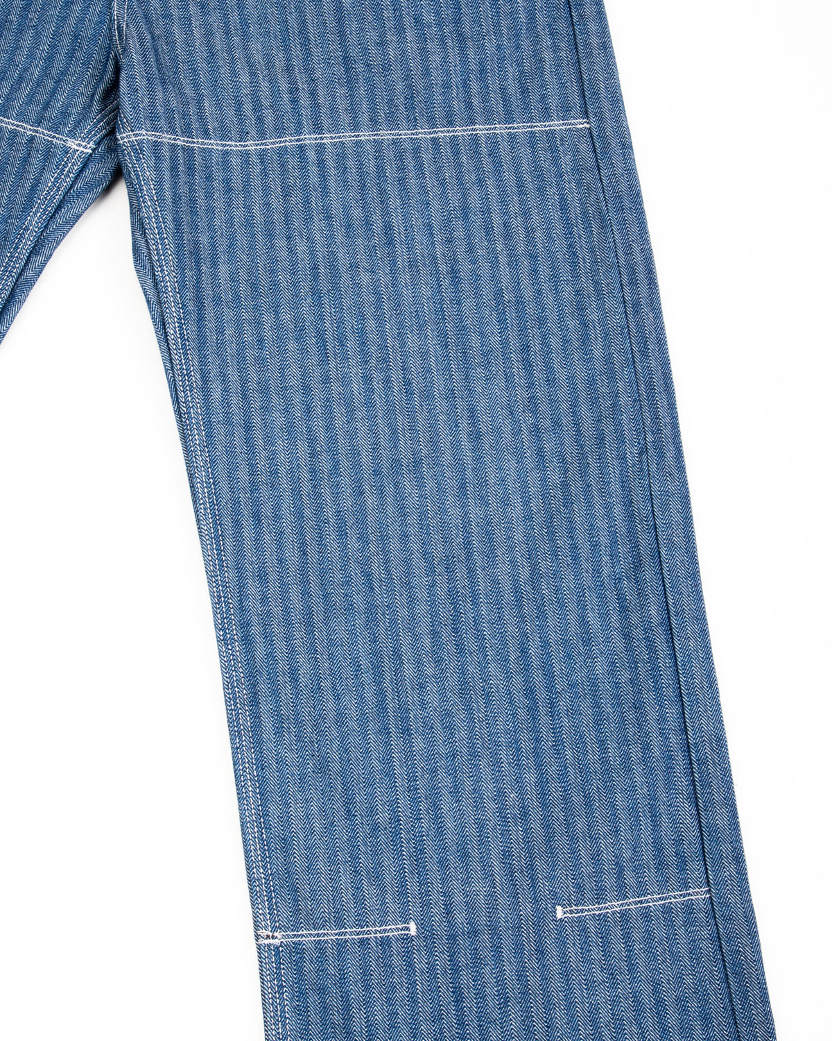 Freenote Ortega Pant - 13oz Blue Herringbone - Standard & Strange