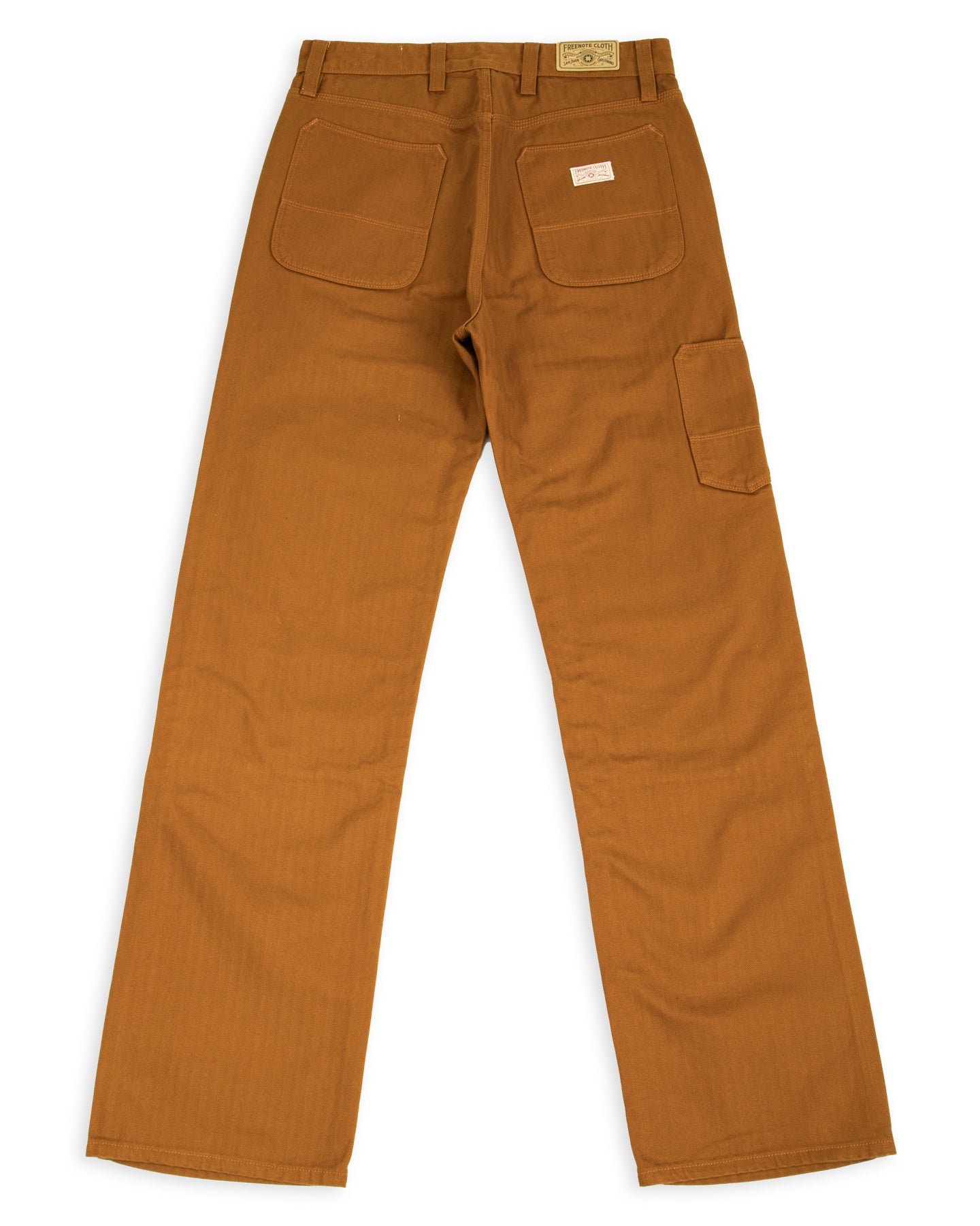 Freenote Ortega Pant - 13oz Rust Herringbone - Standard & Strange