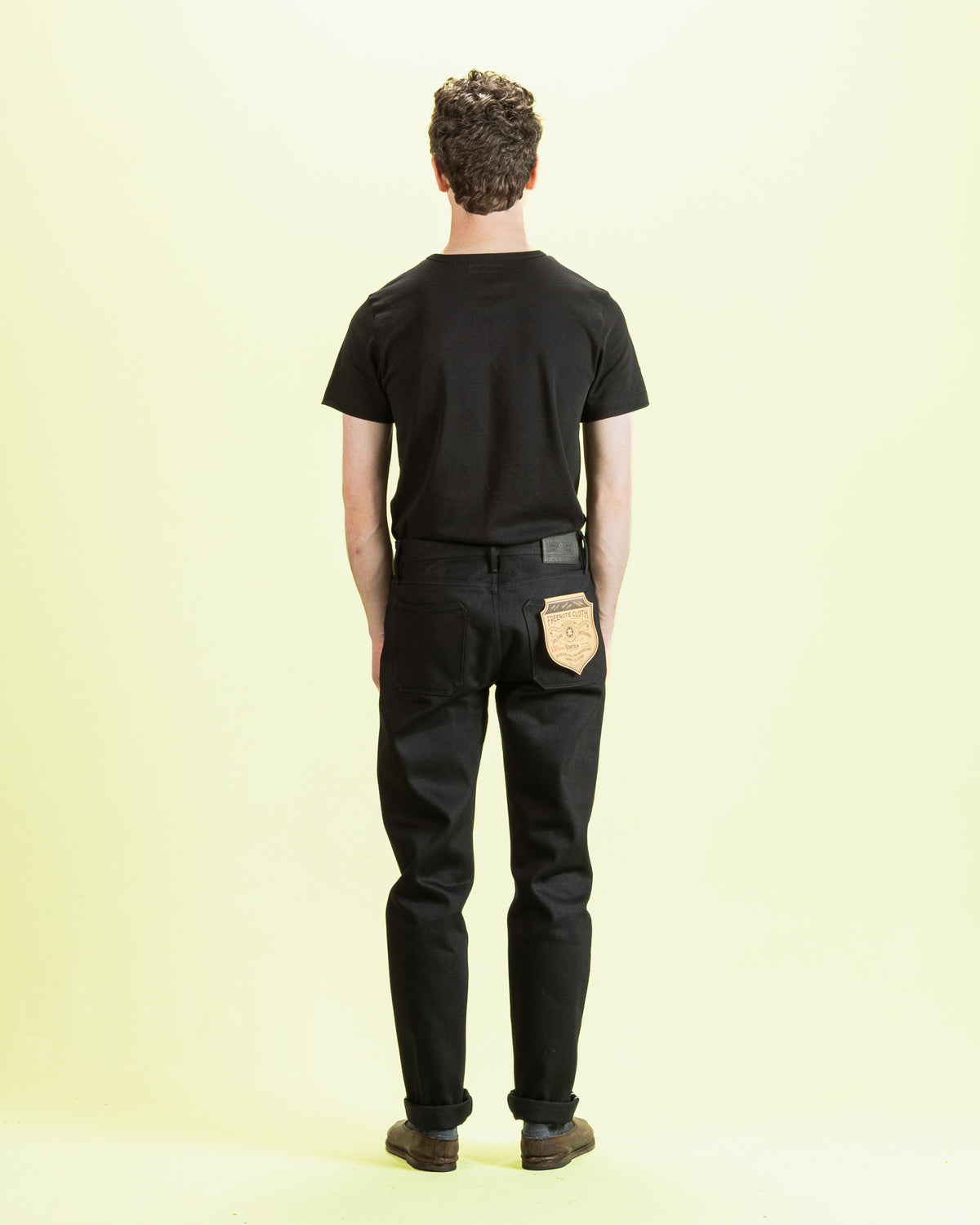 Freenote Portola Classic Taper - 15.75oz Black/Black - Standard & Strange