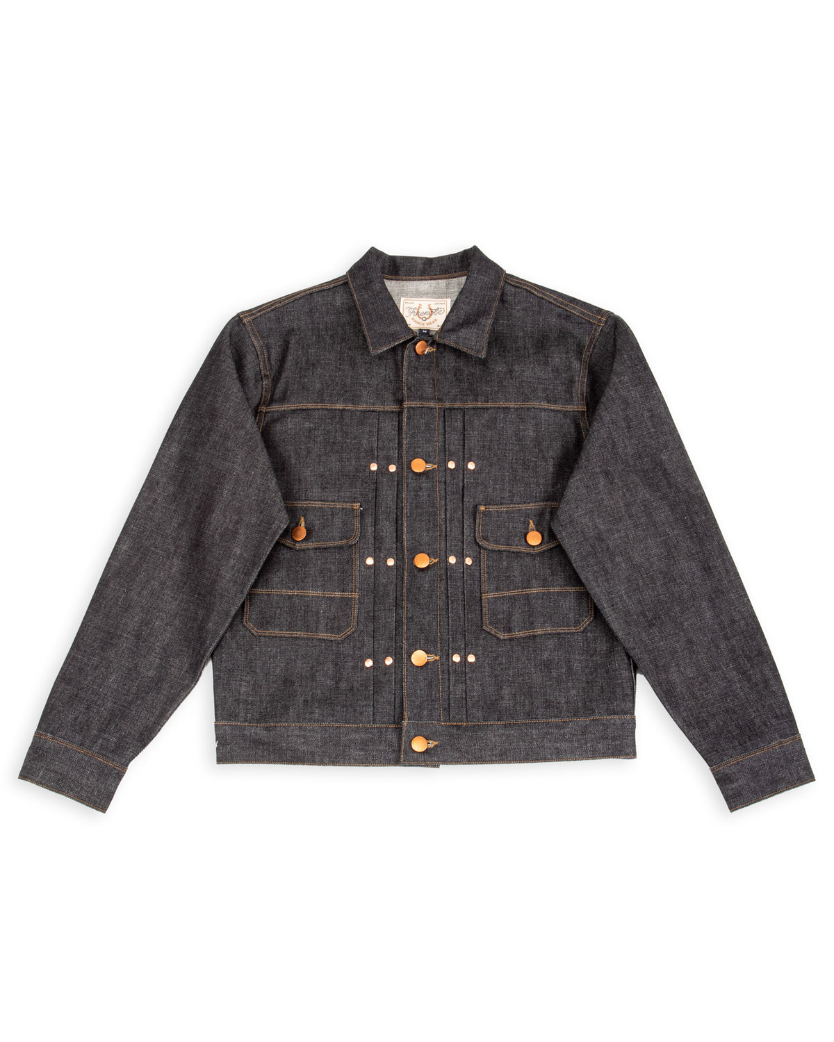 Freenote RJ-3 Jacket - 14oz Broken Twill Denim - Standard & Strange