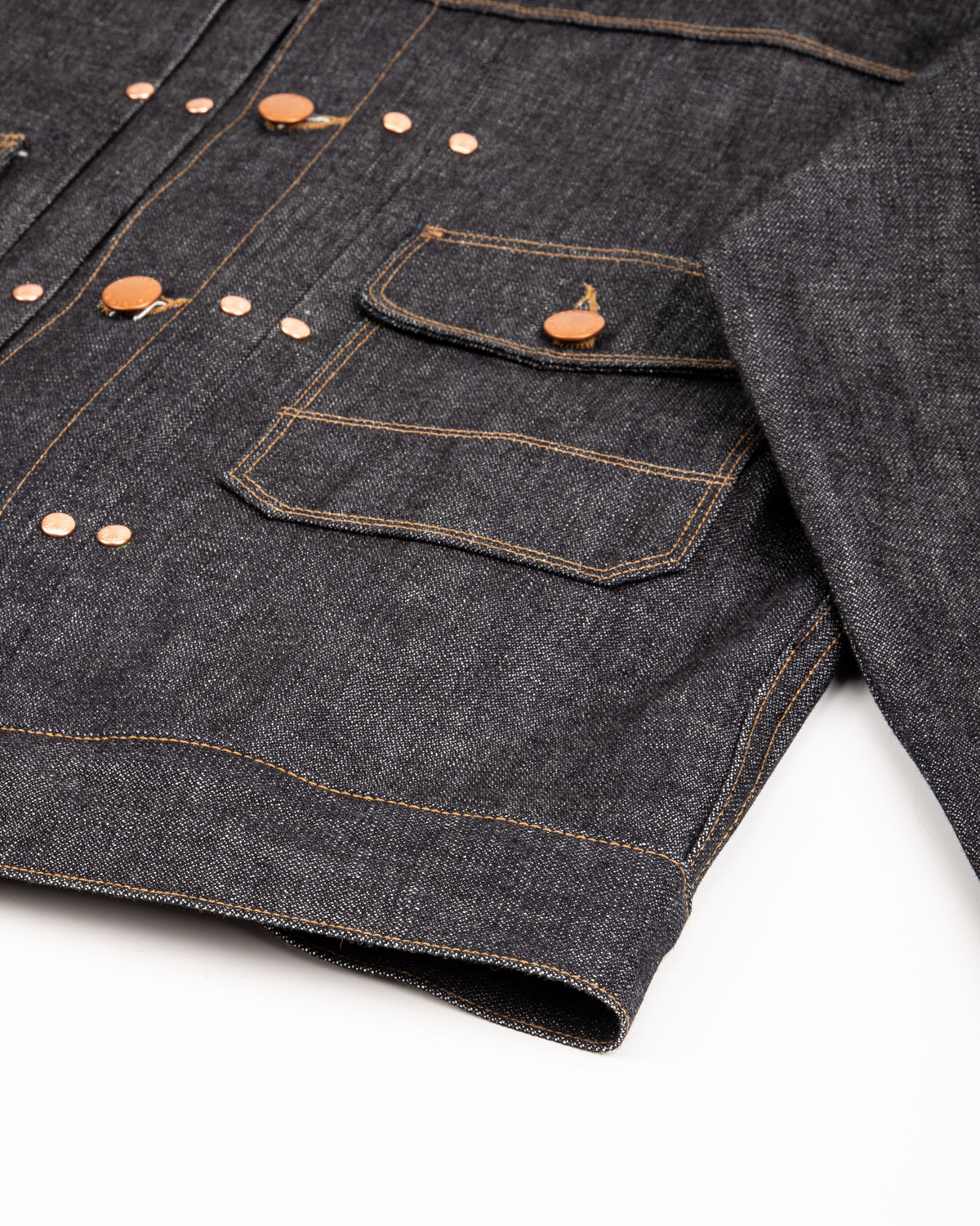 Freenote RJ-3 Jacket - 14oz Broken Twill Denim - Standard & Strange