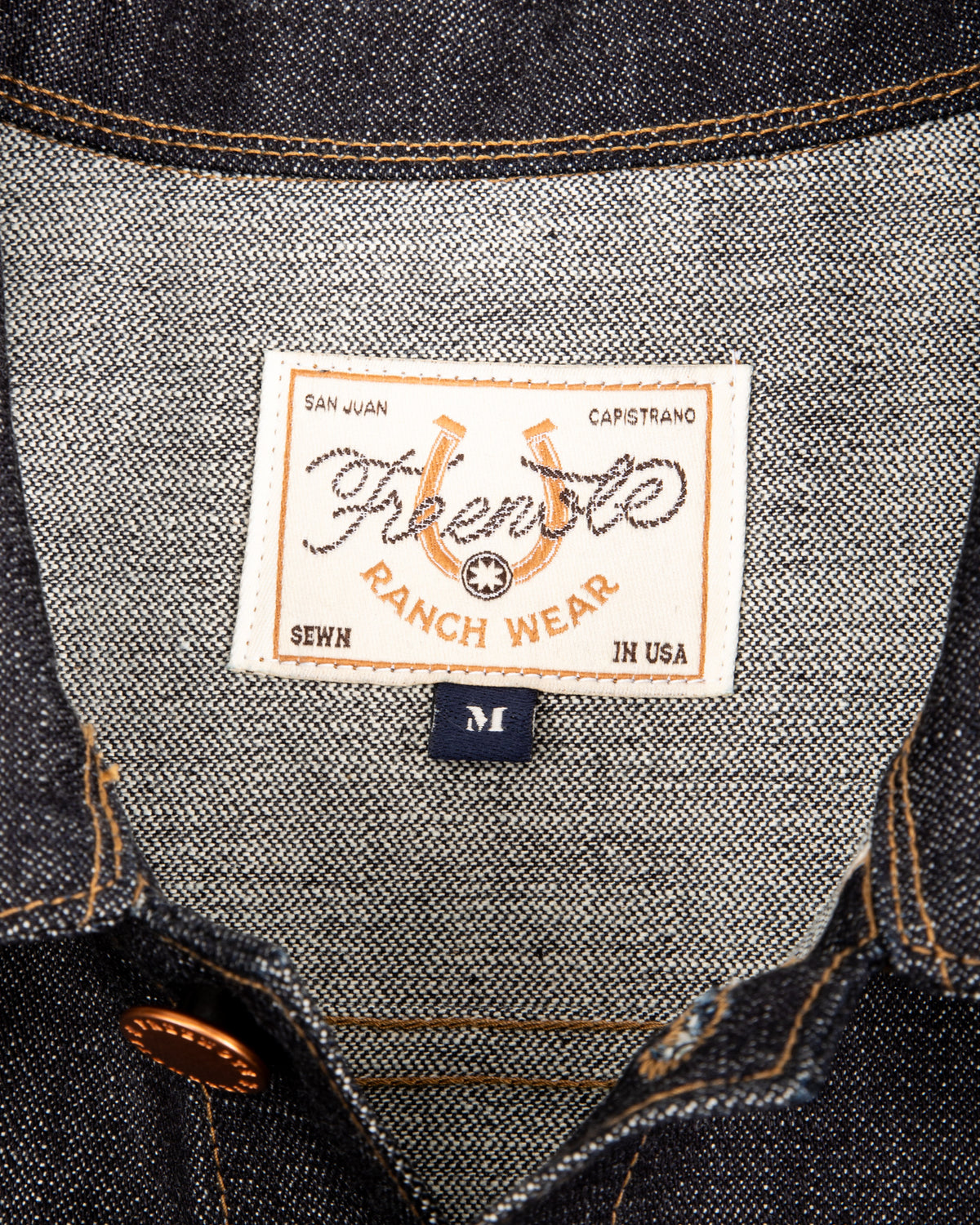 Freenote RJ-3 Jacket - 14oz Broken Twill Denim - Standard & Strange