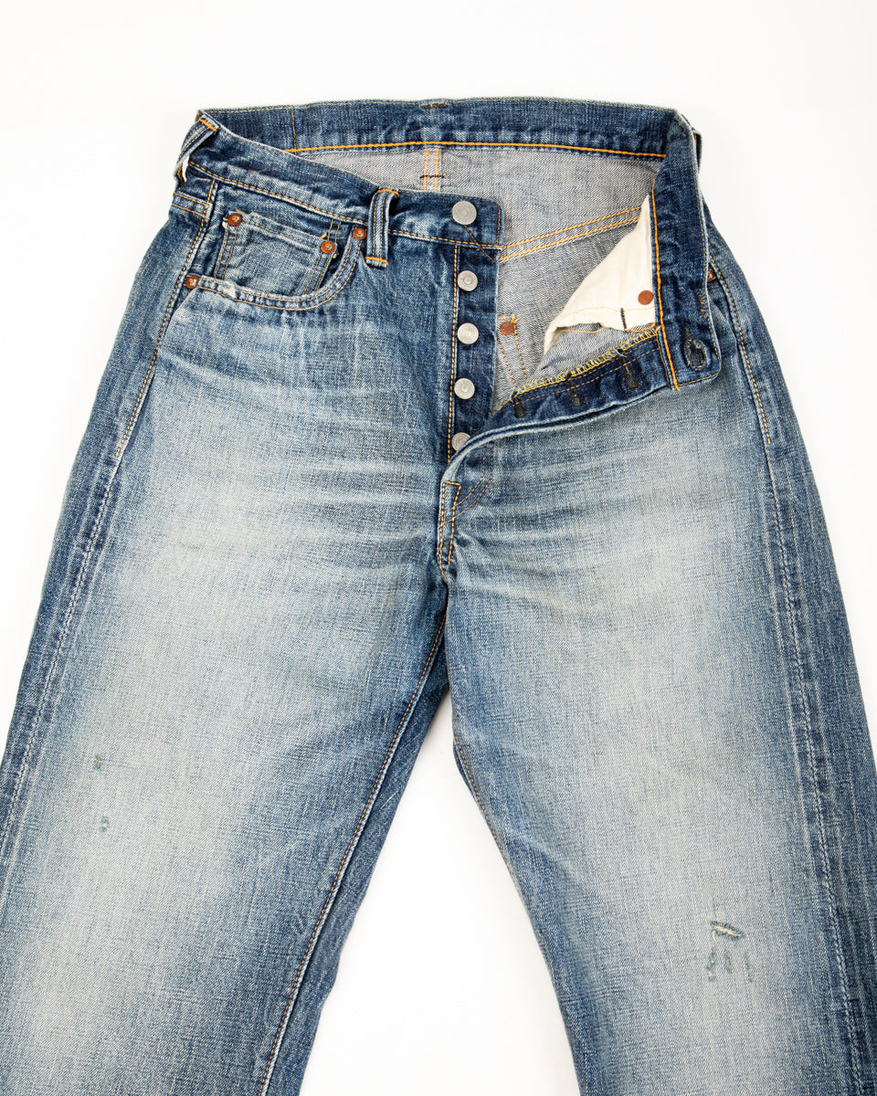Fullcount 1341-0105 Wide Denim "Dartford" - Indigo Blue - Standard & Strange