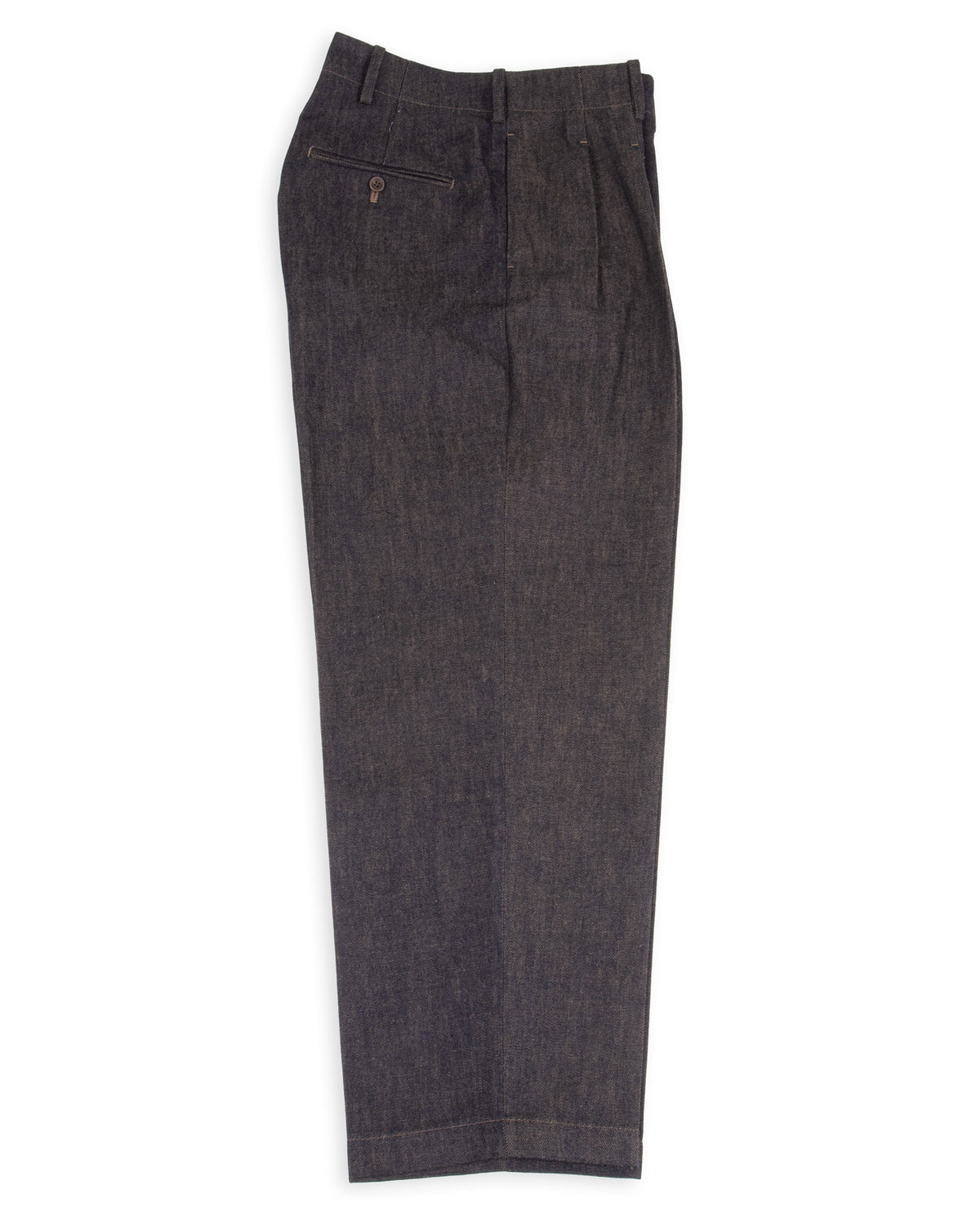 Gorsch Denim Two Tuck Trousers - Kakishibu - Standard & Strange