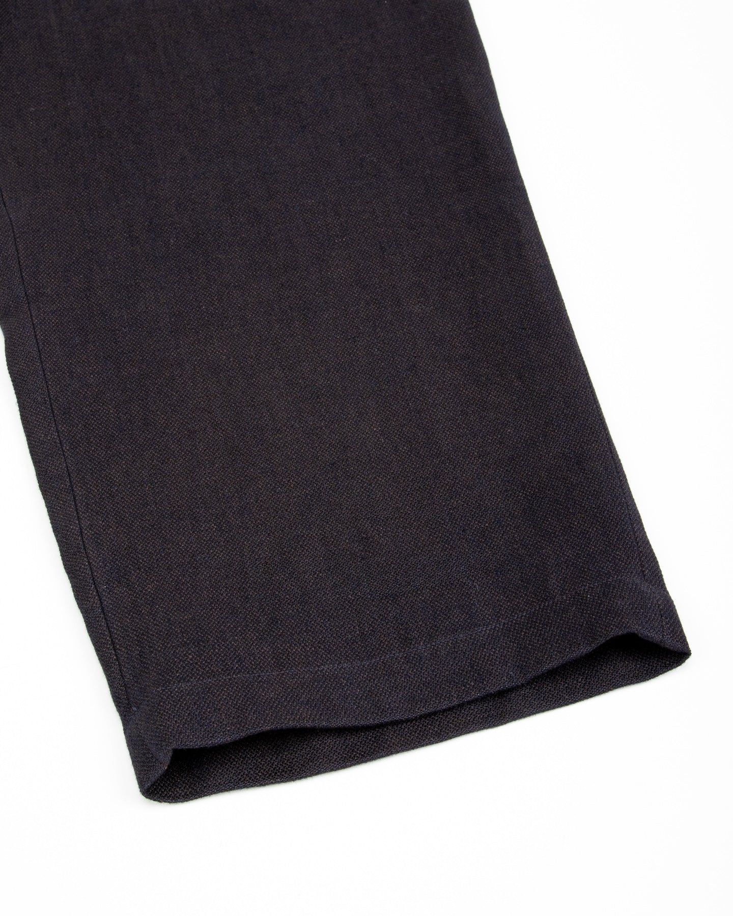 Gorsch Linen Easy Trousers - Navy/Brown - Standard & Strange