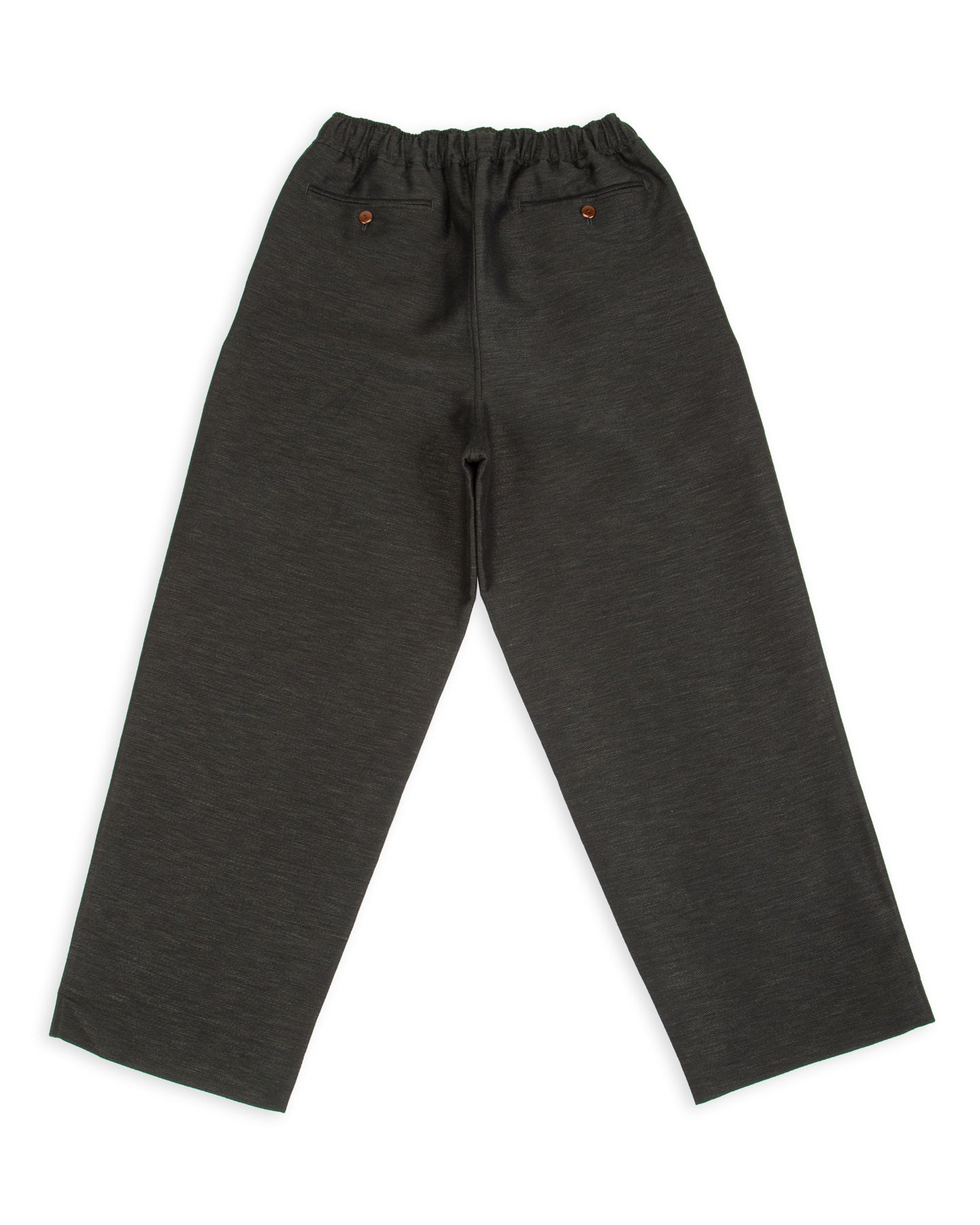 Gorsch One Size Wool Hemp Easy Trousers - Deep Green - Standard & Strange