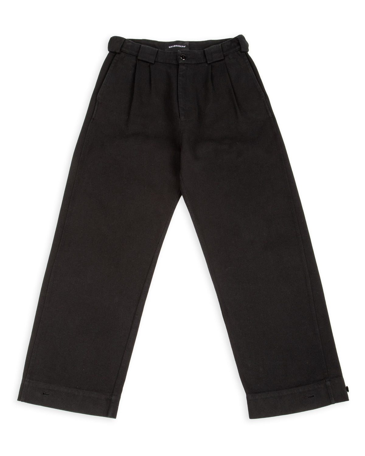 Gråbrodern Eke Chino - Heavy Italian Twill Black - Standard & Strange