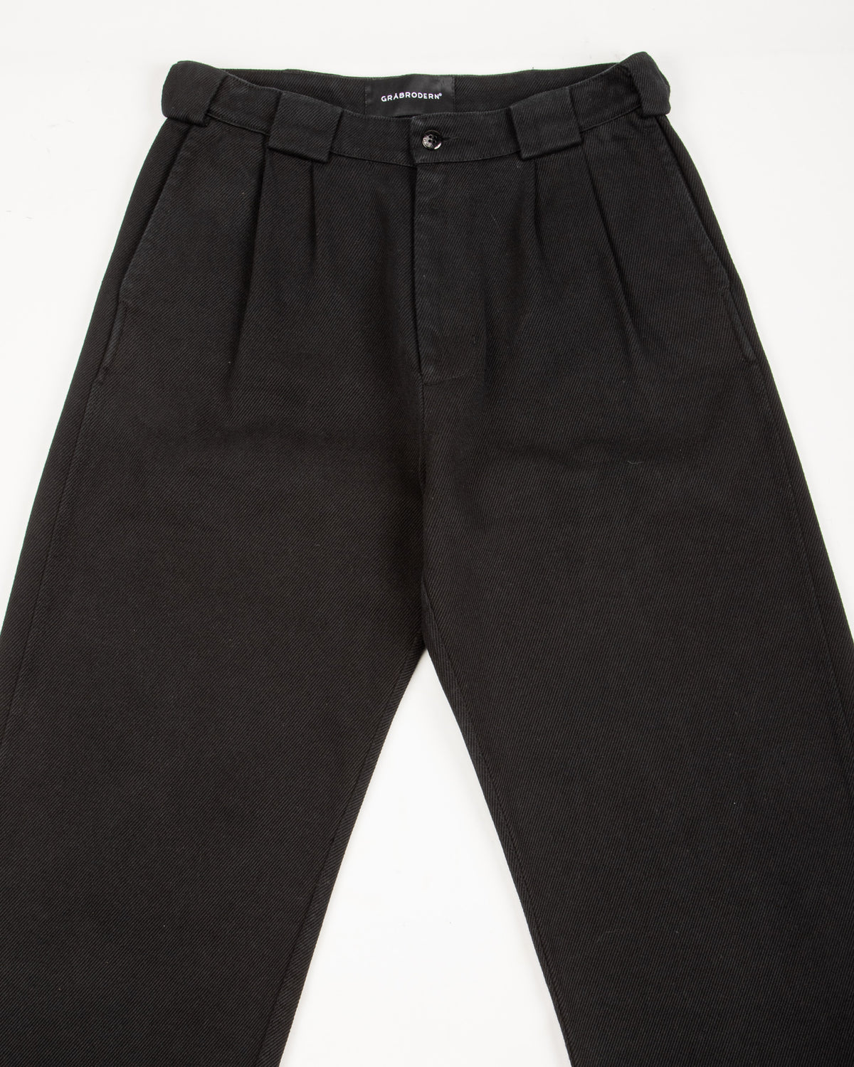 Gråbrodern Eke Chino - Heavy Italian Twill Black - Standard & Strange