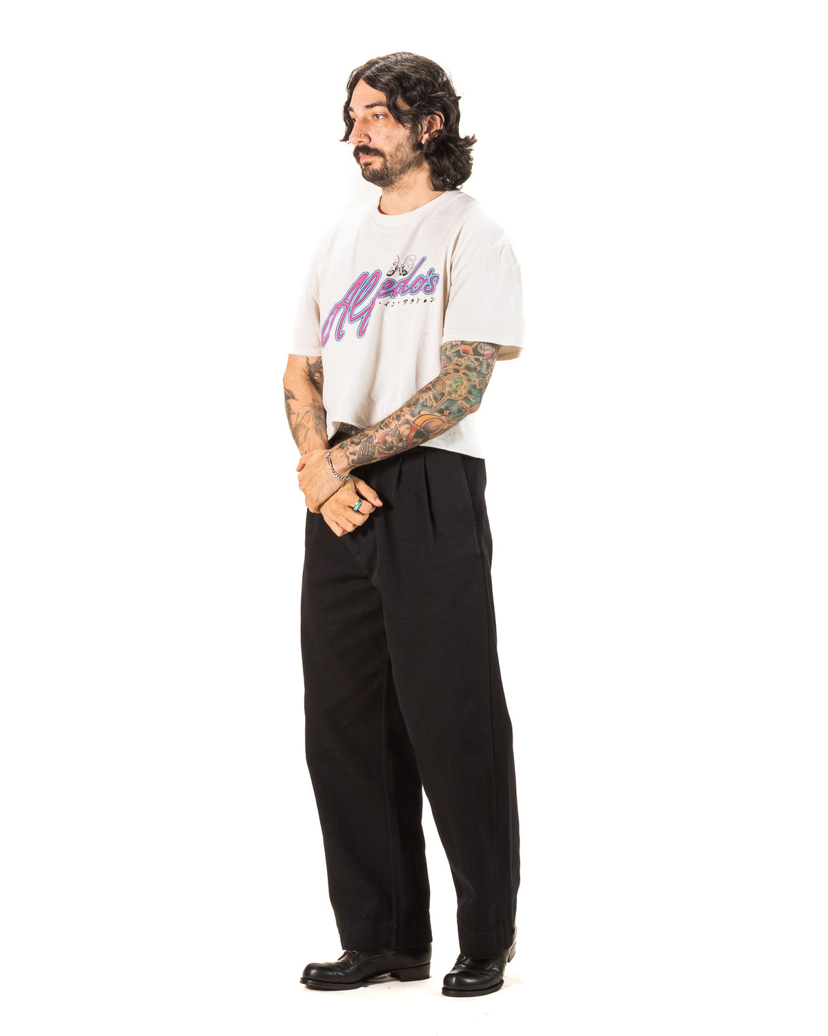 Gråbrodern Eke Chino - Heavy Italian Twill Black - Standard & Strange