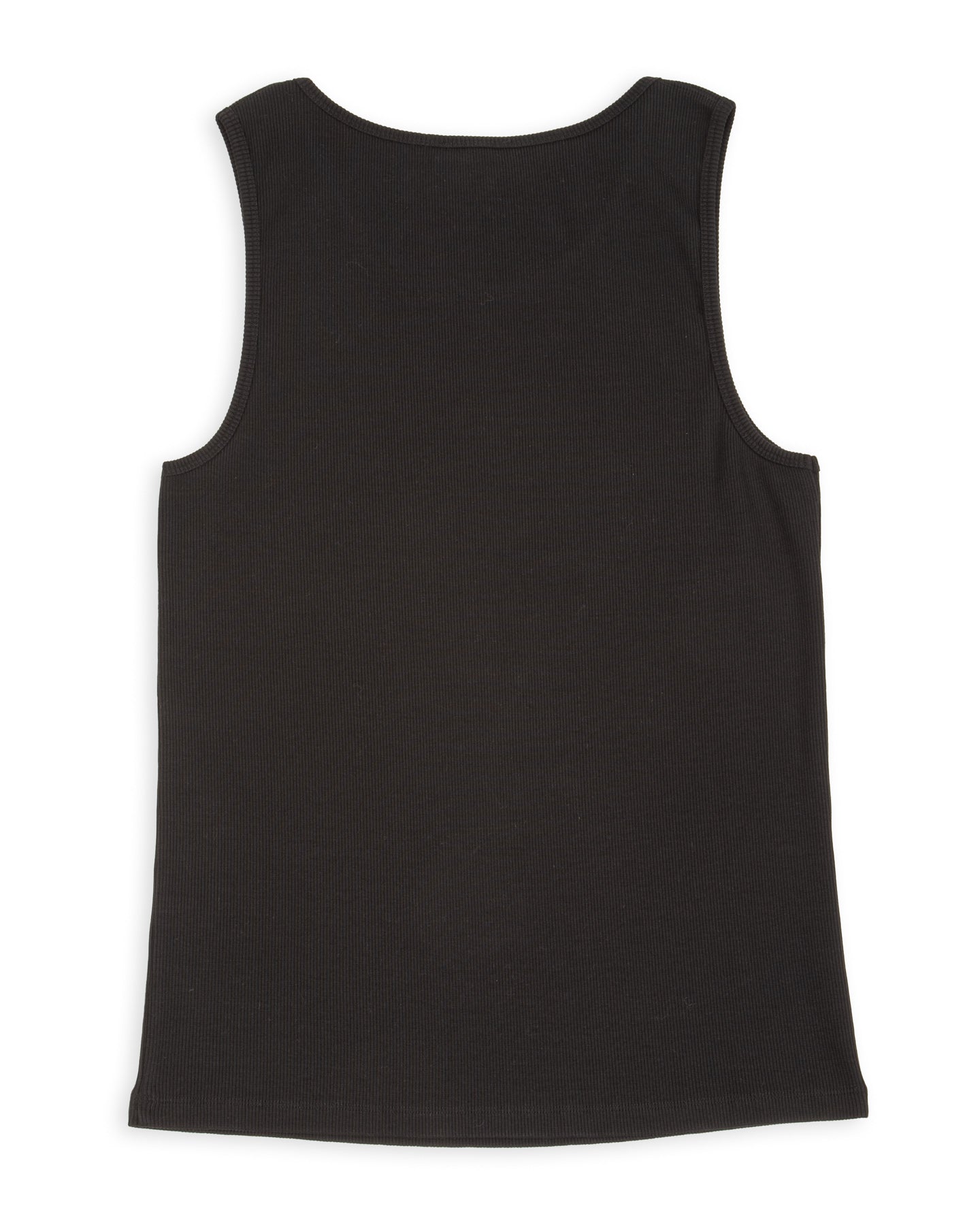 Gråbrodern Vidunge Tank Top - Heavy Cotton Rib Black - Standard & Strange