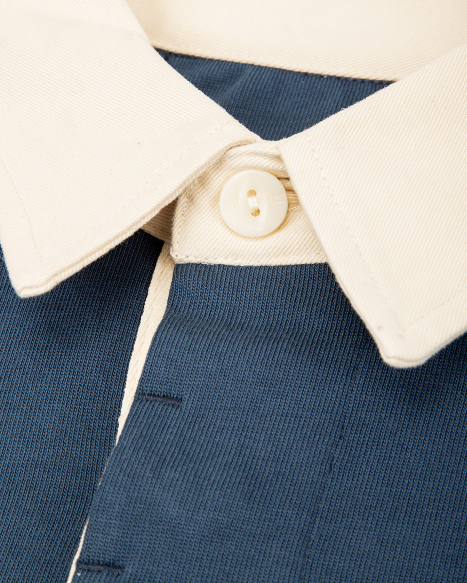 Heimat Raglan Rugby - Trail Blue - Standard & Strange