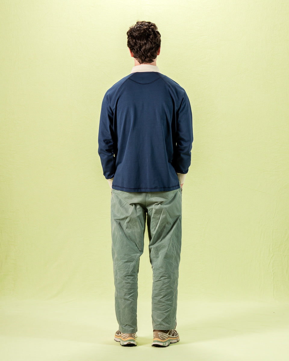 Heimat Raglan Rugby - Trail Blue - Standard & Strange