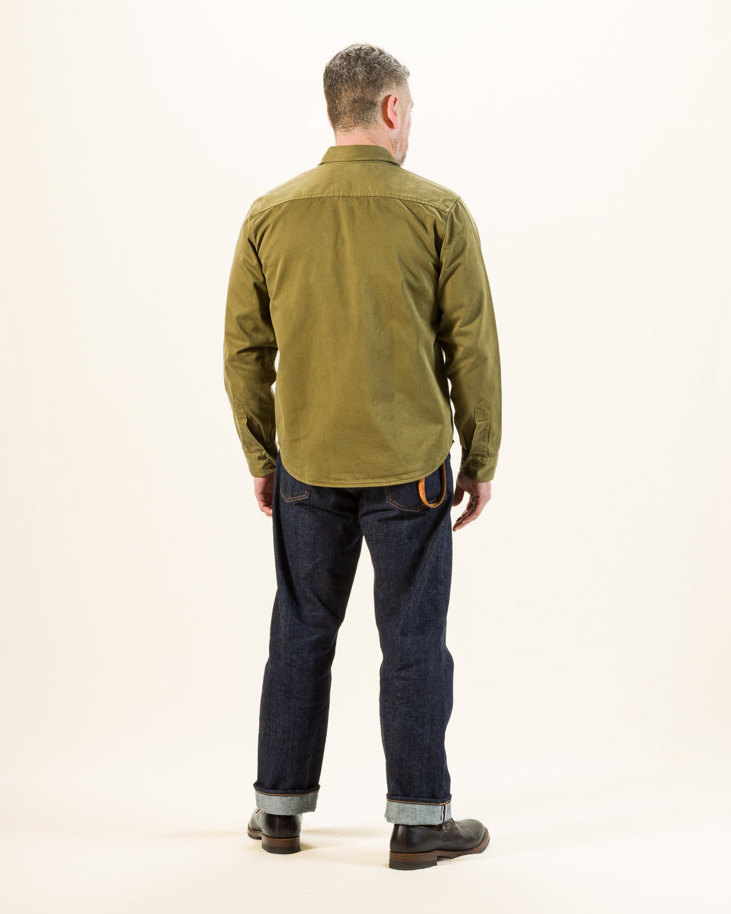 Indigofera Alamo Shirt - Olive - Standard & Strange