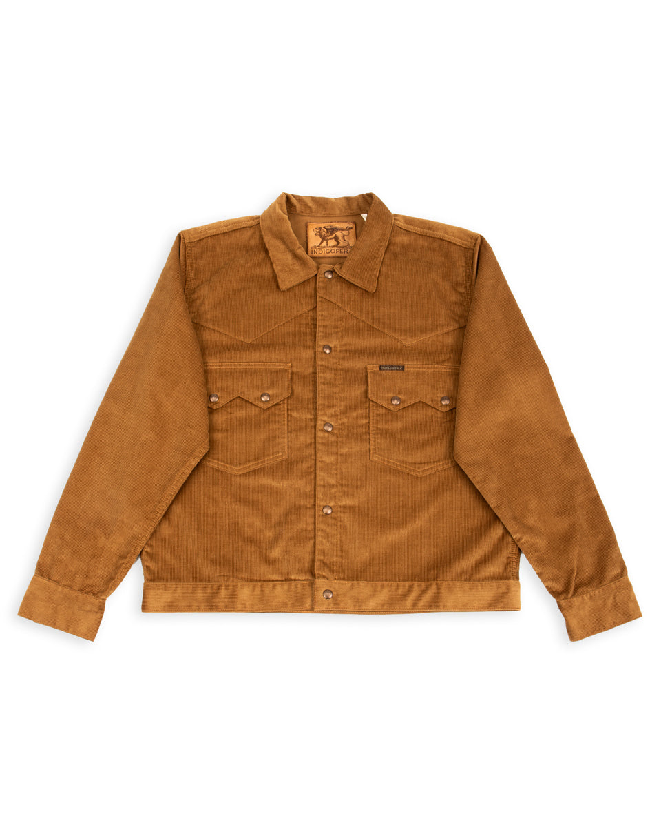 Indigofera Cooper Shirt - Gold 13W Corduroy - Standard & Strange
