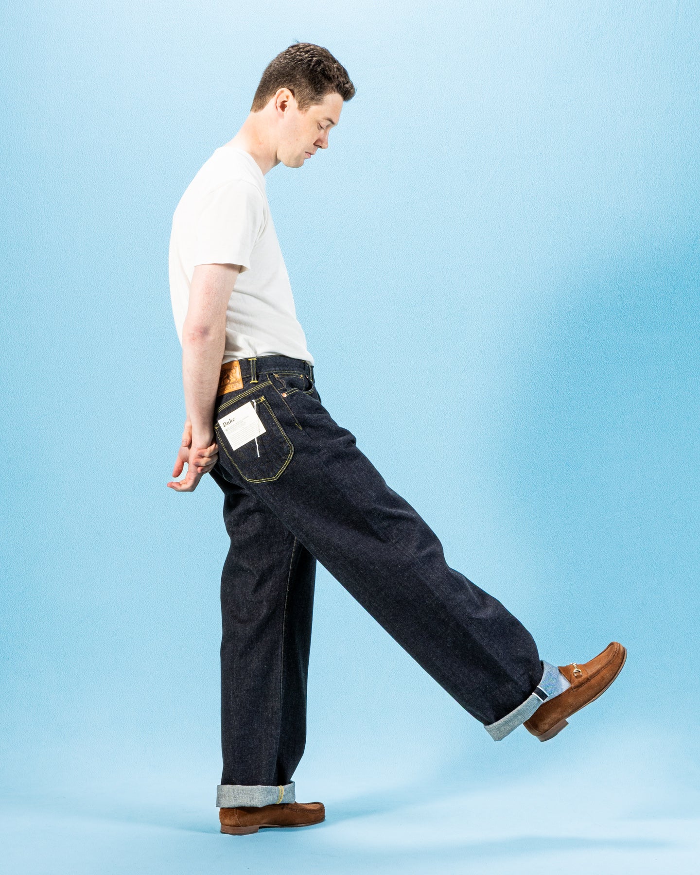 Indigofera Duke Wide Fit - 14.5 oz Overseas Selvedge - Standard & Strange