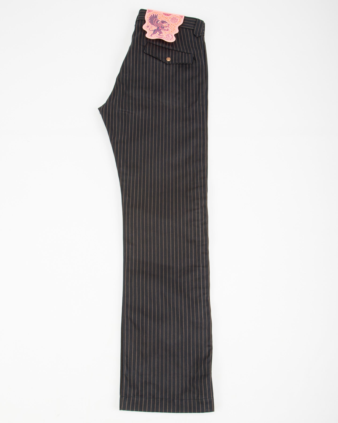 Indigofera Durango Pants - 12 oz Unwashed Sable Stripe - Standard & Strange