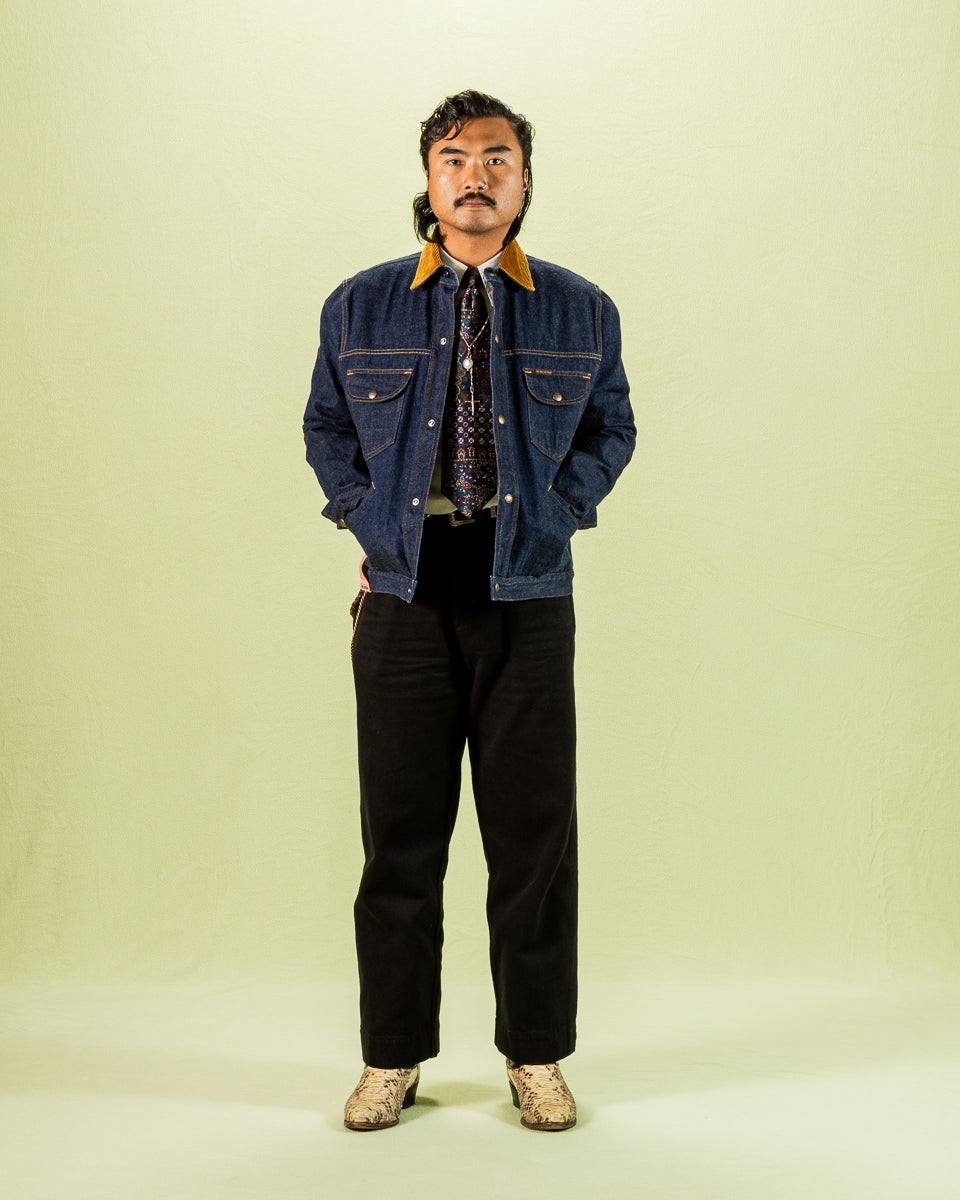 Indigofera Fargo Quarter Jacket - 70's Denim - Standard & Strange