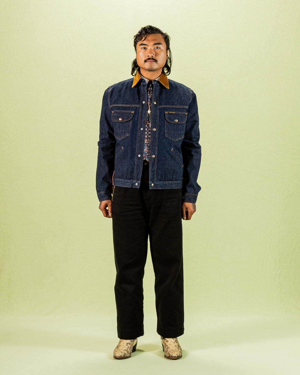 Indigofera Fargo Quarter Jacket - 70's Denim - Standard & Strange