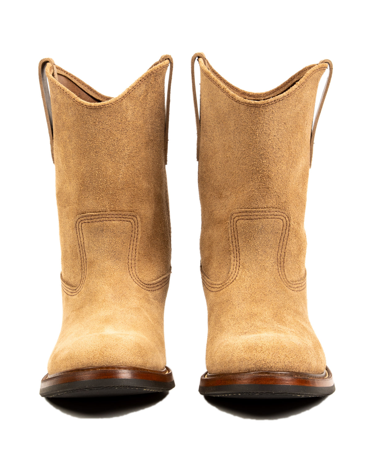 John Lofgren Duke Roper Boots - Natural CXL Roughout - Standard & Strange