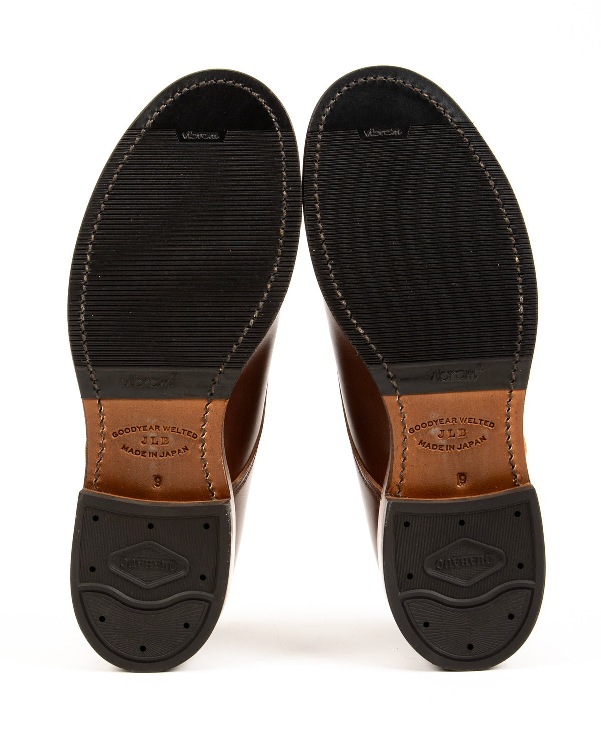 John Lofgren USN Low Quarter Shoes - Russet Brown Calfskin - Standard & Strange
