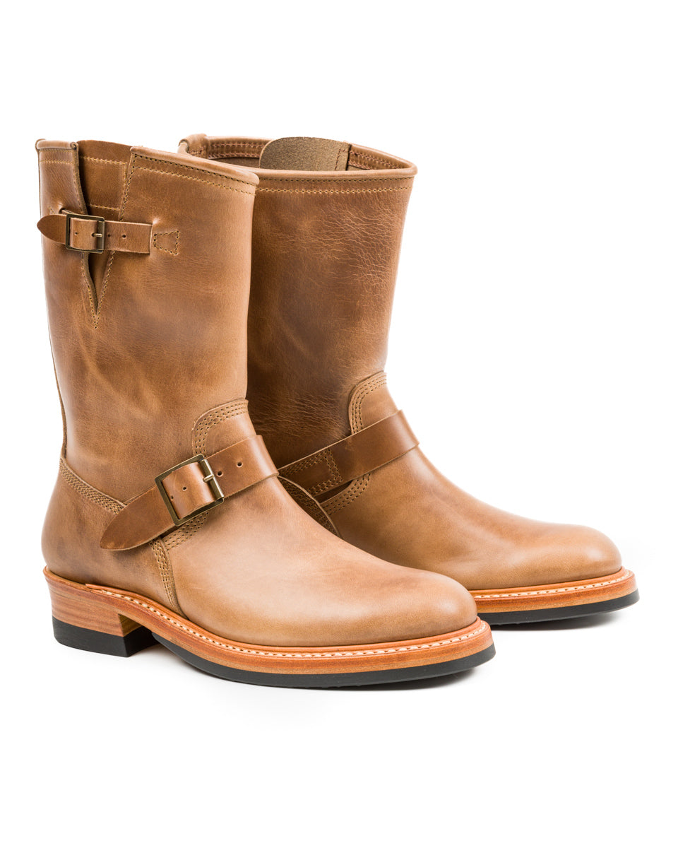 John Lofgren Wabash Engineer Boots - Natural CXL - Standard & Strange
