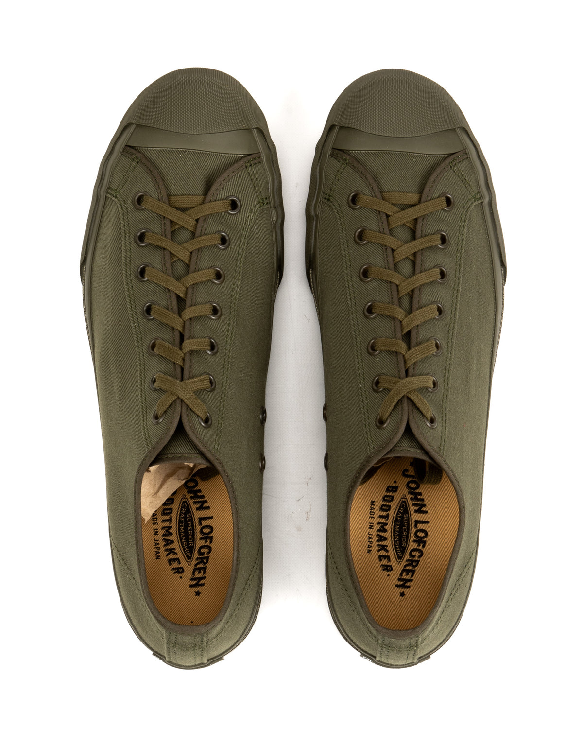 John Lofgren JLB Champion Sneakers - Solid Olive - Standard & Strange