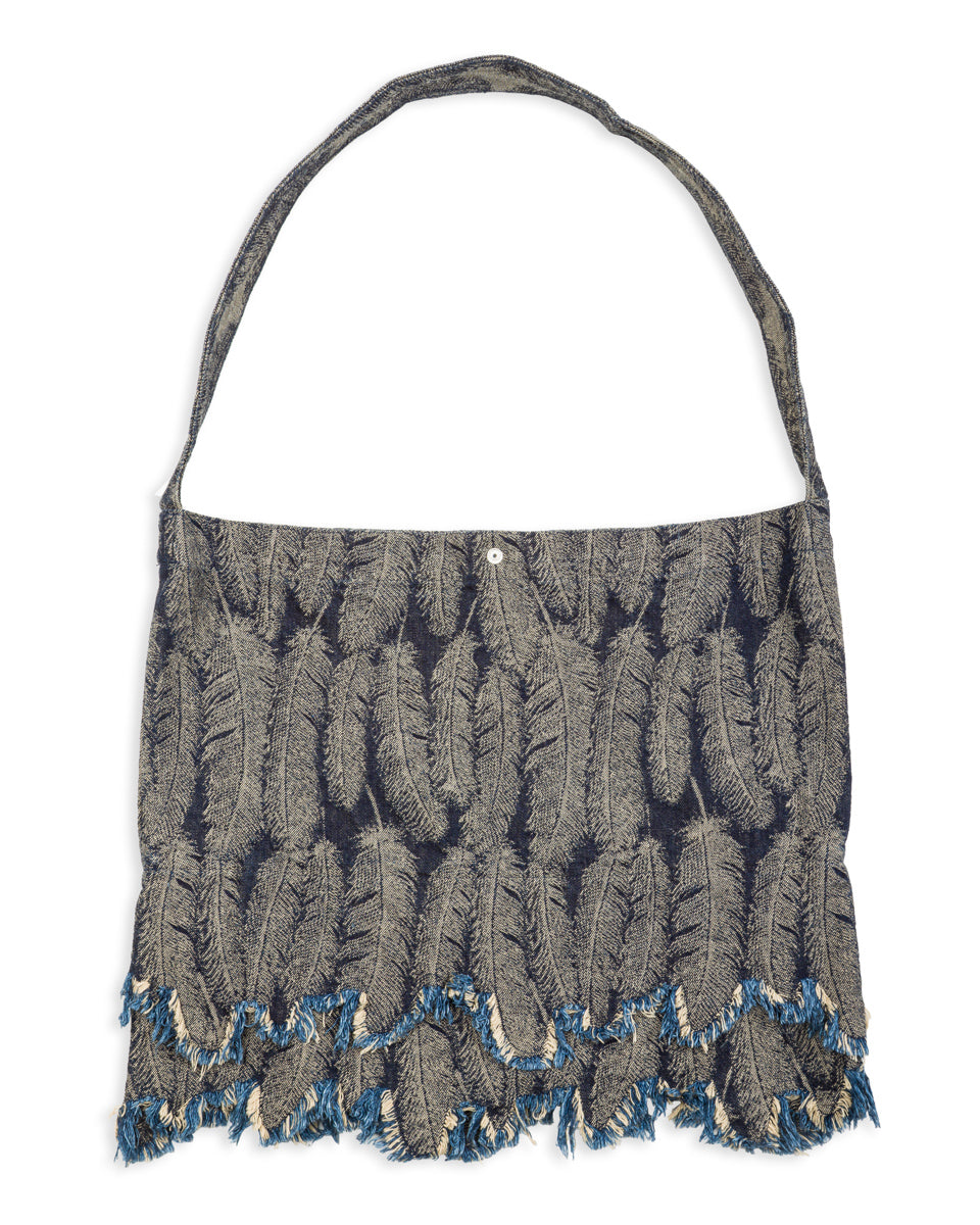 Kapital 12oz MAGPIE Denim MEDICINE Bag(L) - Dark - Standard & Strange