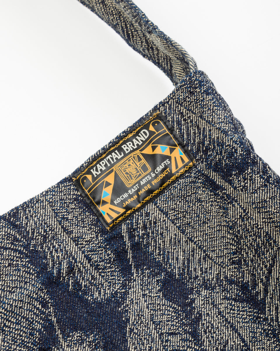 Kapital 12oz MAGPIE Denim MEDICINE Bag(L) - Dark - Standard & Strange