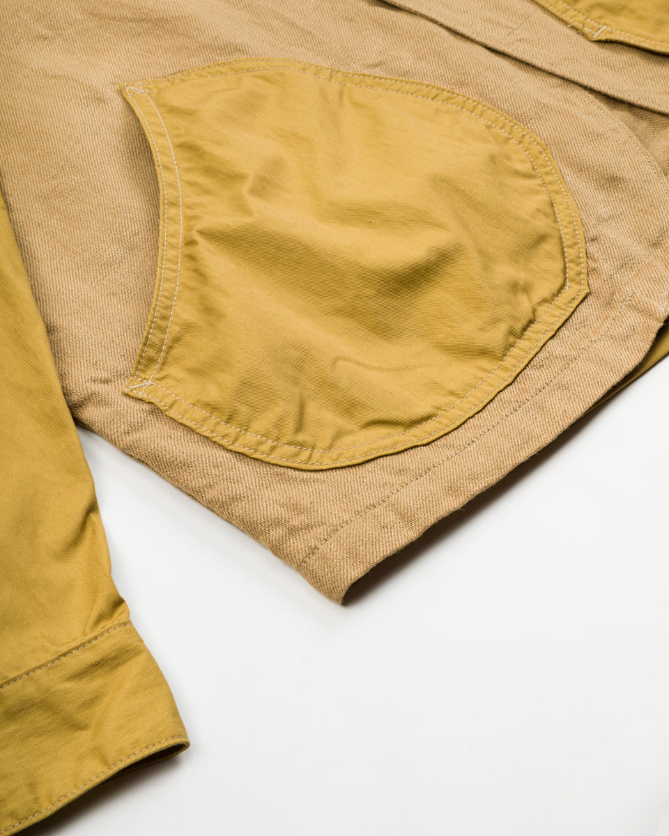Kapital Linen Chino Cloth x Gabardine RINGOMAN Coverall - Beige - Standard & Strange