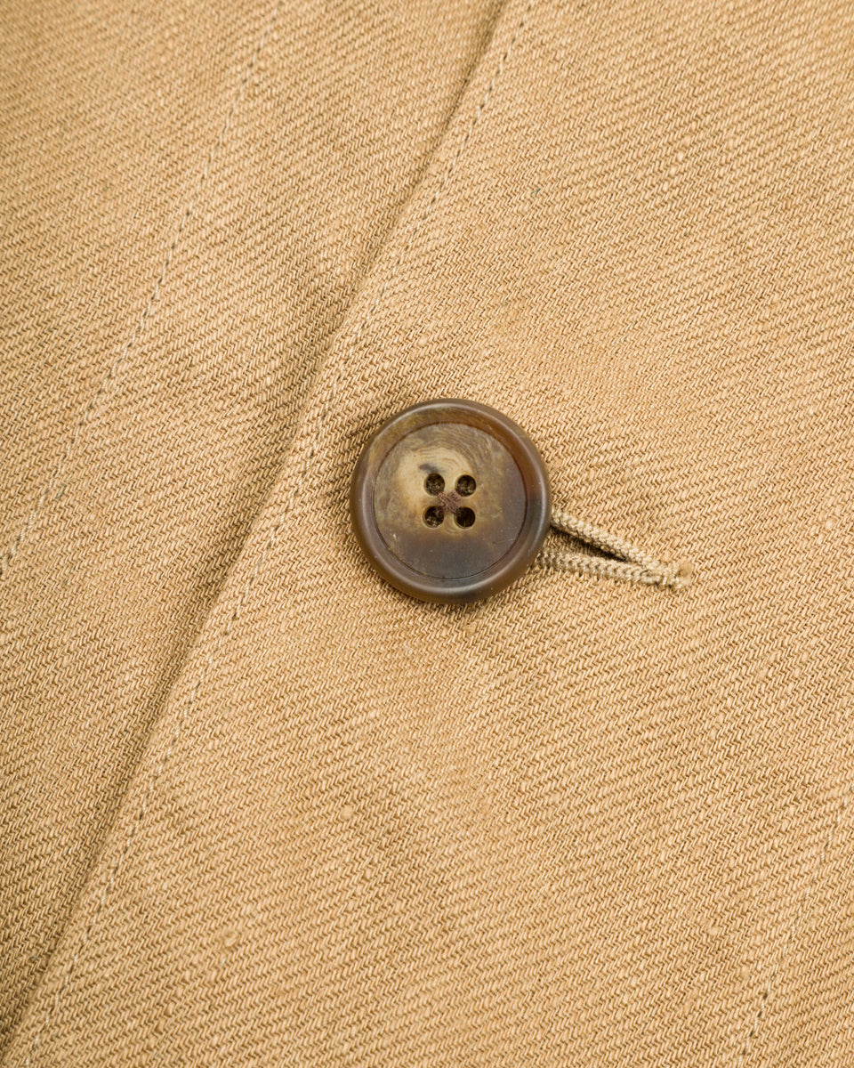 Kapital Linen Chino Cloth x Gabardine RINGOMAN Coverall - Beige - Standard & Strange