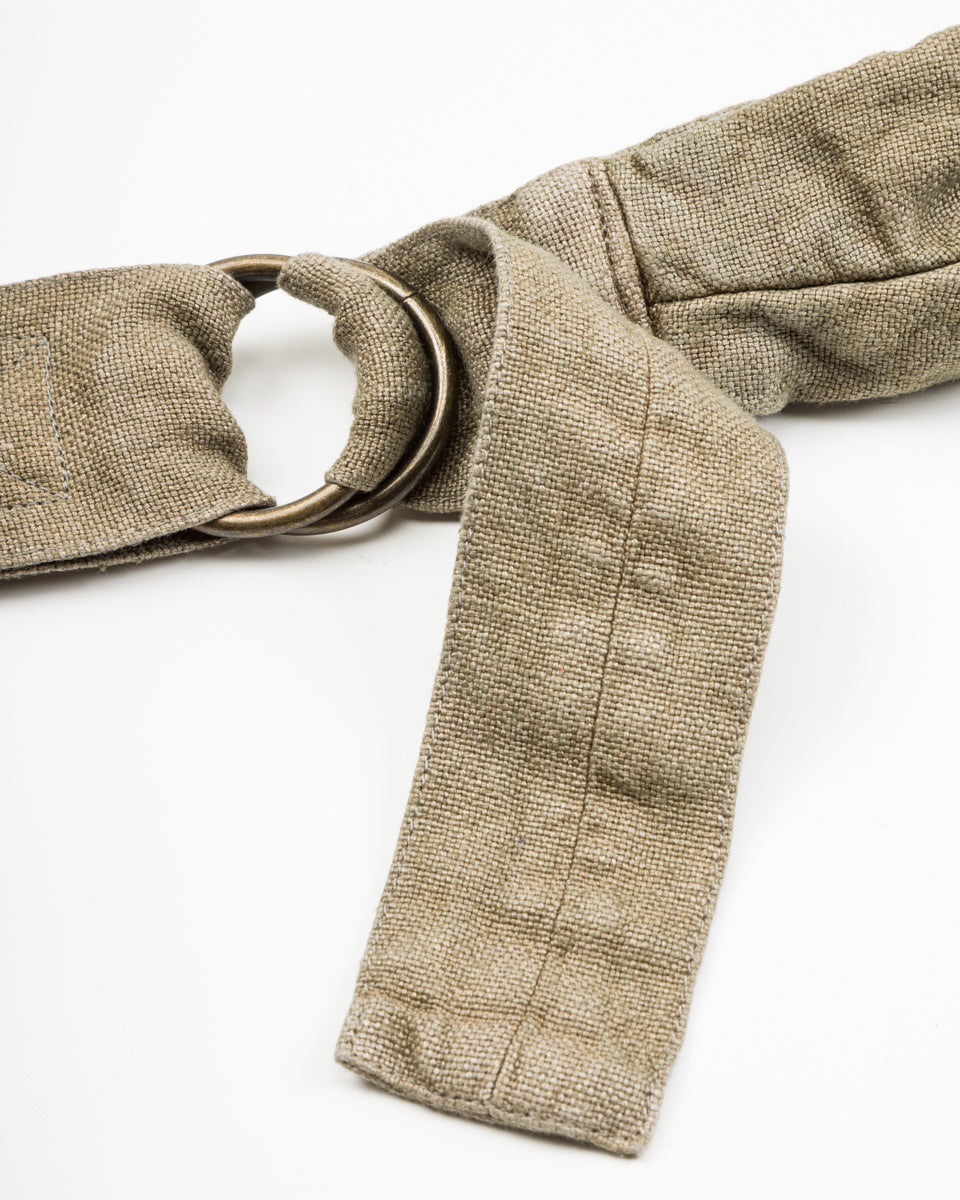 Kapital Linen Heavy Canvas TRANSIT SNUFKIN Bag - Gray F - Standard & Strange
