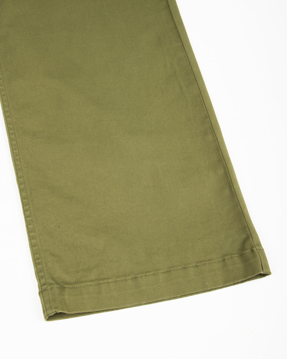 Kapital Stretch Chino TWIGGY 7-Stars Suspender Pants - Khaki - Standard & Strange