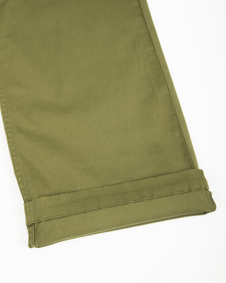 Kapital Stretch Chino TWIGGY 7-Stars Suspender Pants - Khaki - Standard & Strange