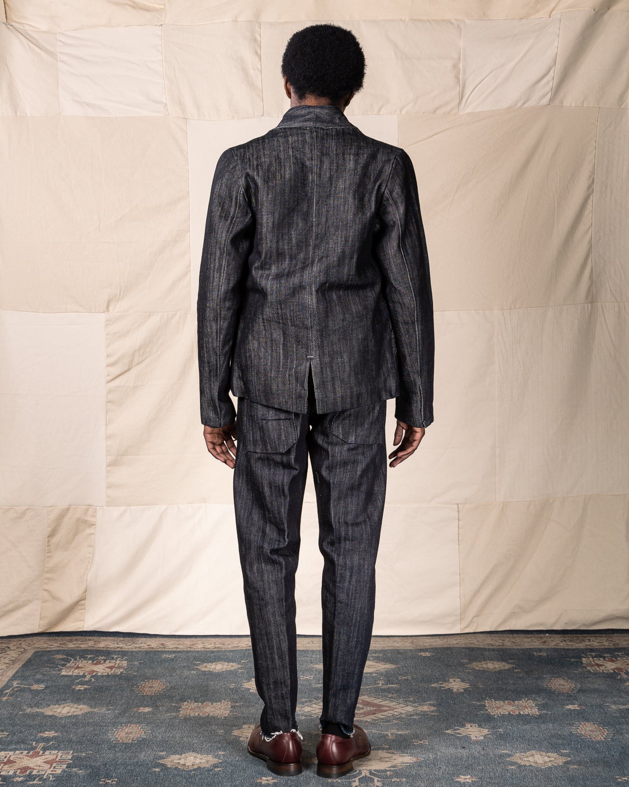 MATiAS Anacapa Blazer - Bleek Indigo Super Slub - Standard & Strange