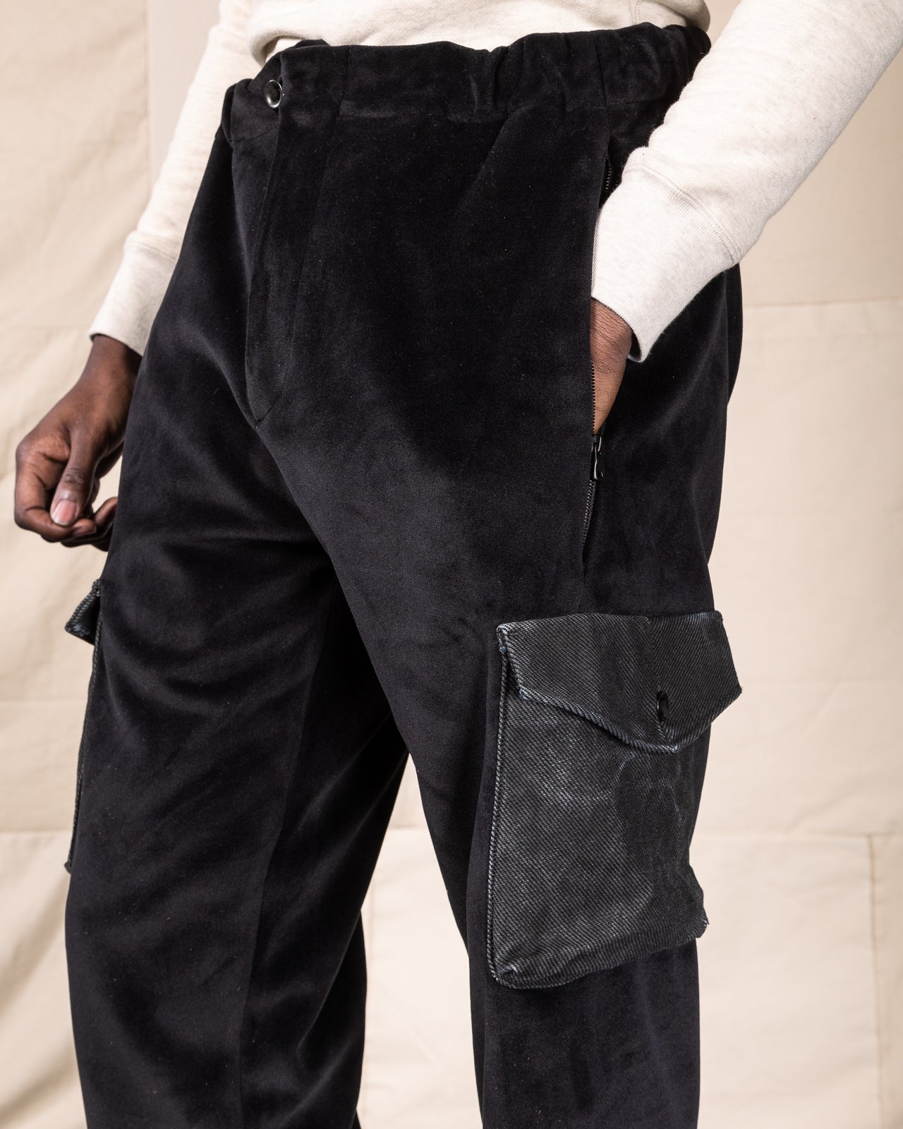 MATiAS Somonte XX Pant - Roi Black/Indigo Velvet - Standard & Strange