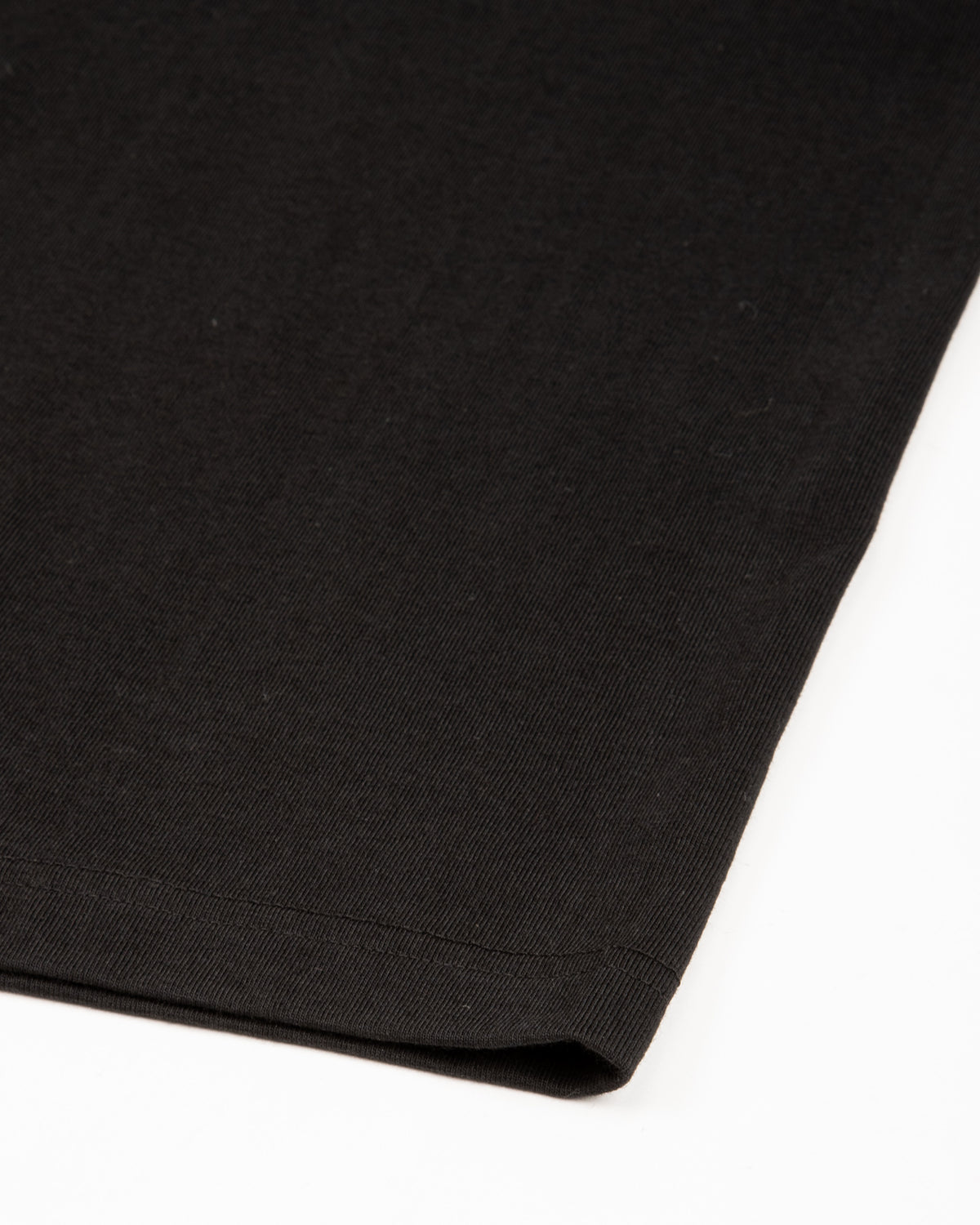 Merz b. Schwanen 1950s Lightweight Loopwheeled Tee - Deep Black - Standard & Strange