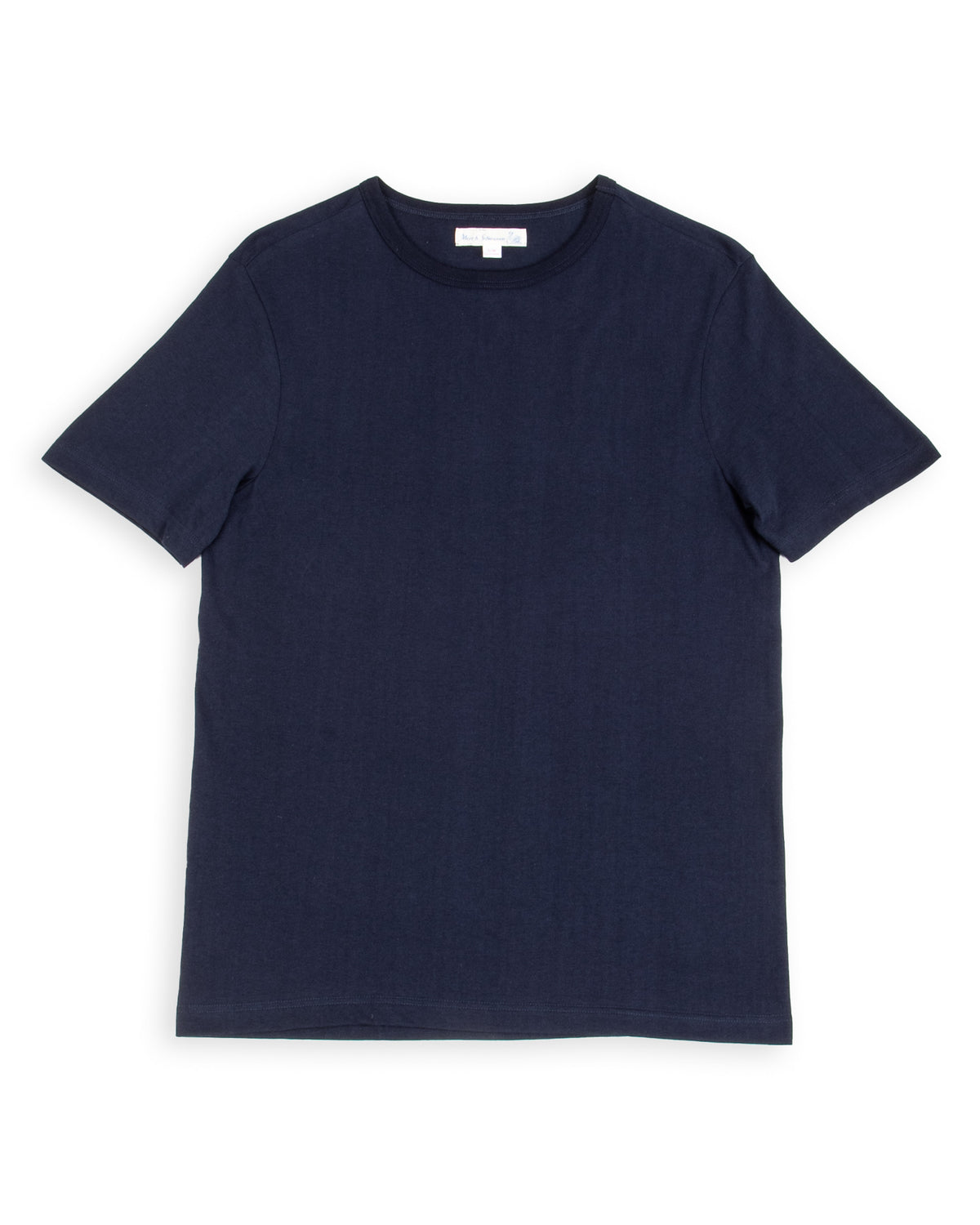1950s Lightweight Loopwheeled Tee - Ink Blue