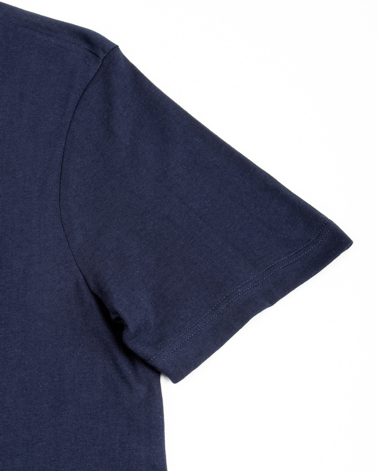 Merz b. Schwanen 1950s Lightweight Loopwheeled Tee - Ink Blue - Standard & Strange