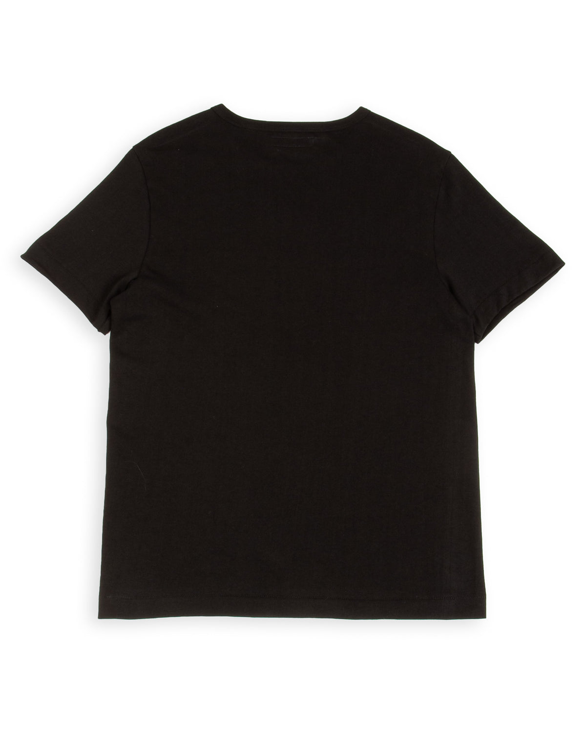 215 Loopwheeled Classic Fit Midweight Tee - Deep Black