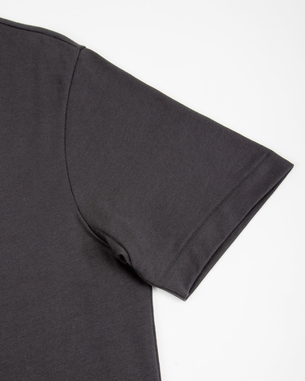 2M15C Cropped Vintage Machine Jersey T-Shirt - Charcoal