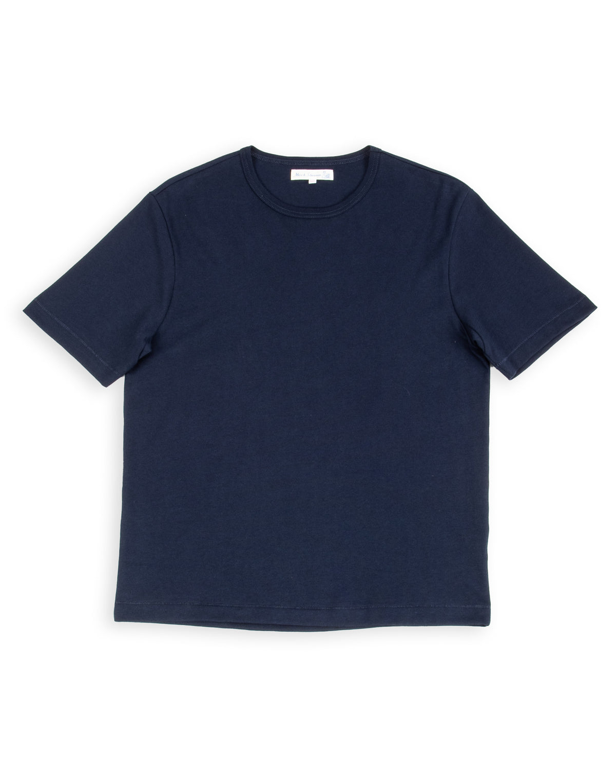 2M15C Cropped Vintage Machine Jersey T-Shirt - Ink Blue