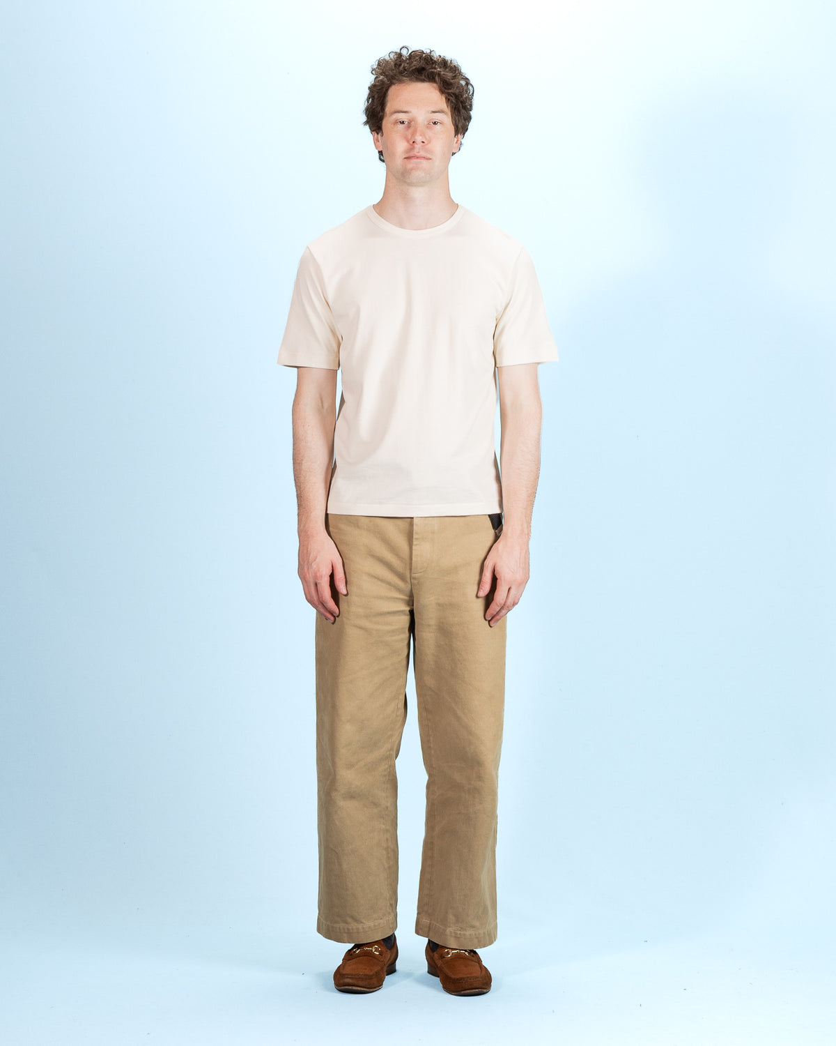 2M15C Cropped Vintage Machine Jersey T-Shirt - Nature