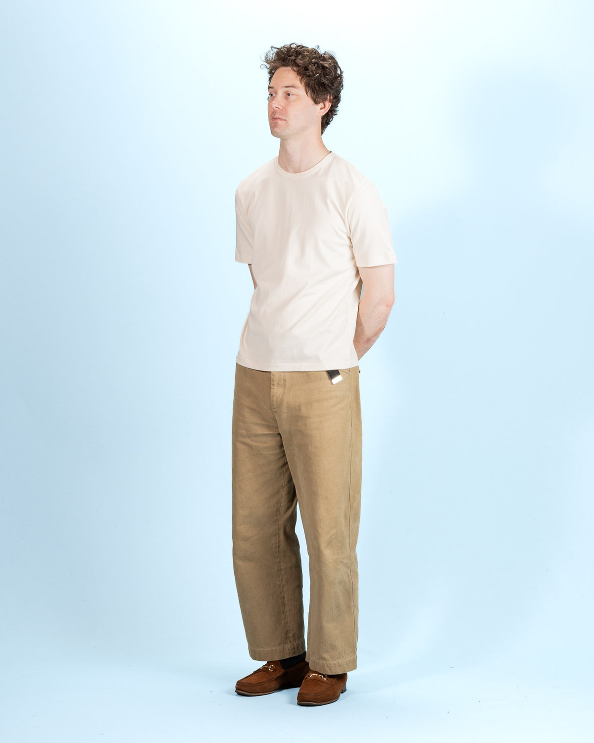 2M15C Cropped Vintage Machine Jersey T-Shirt - Nature